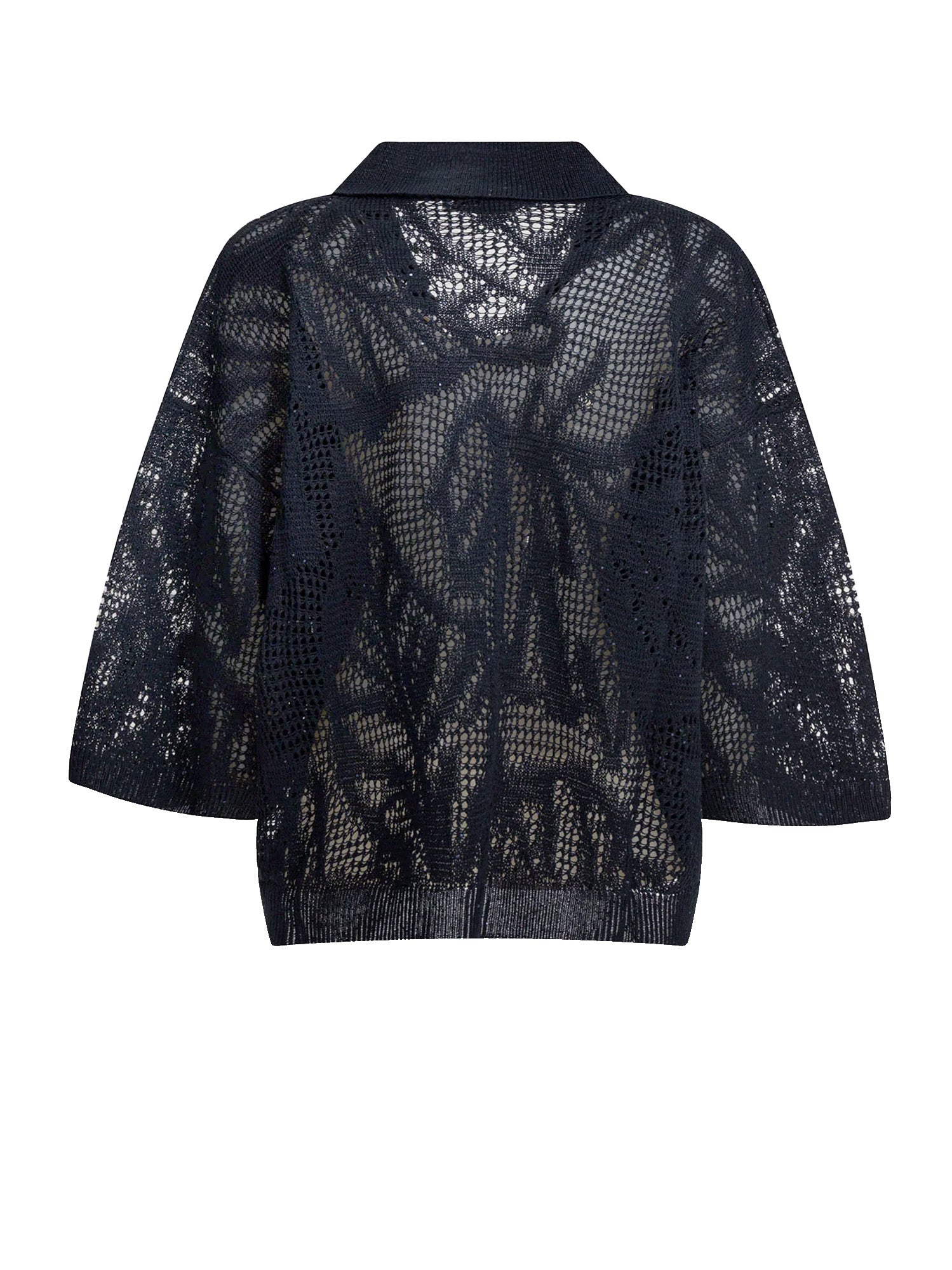 Brunello Cucinelli Sweaters Abyss Lino Cotone