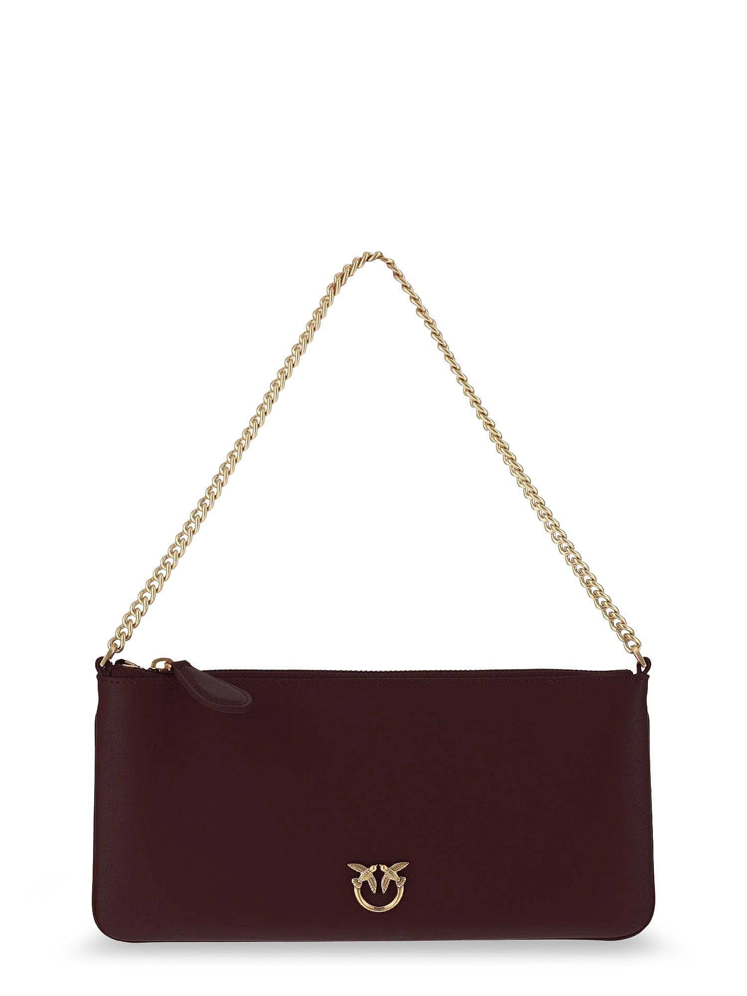 Pinko Bags Burgundywine Pelle