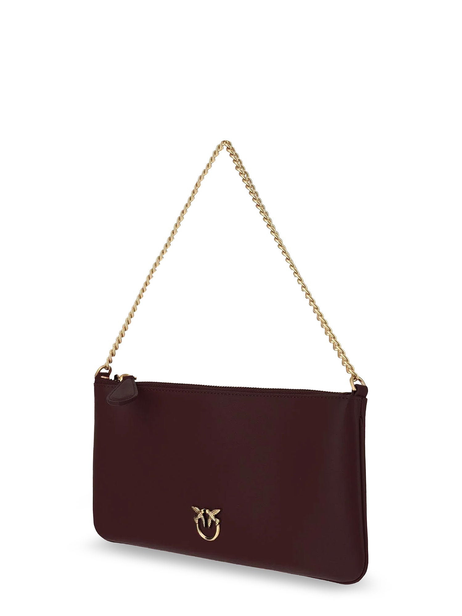 Pinko Bags Burgundywine Pelle