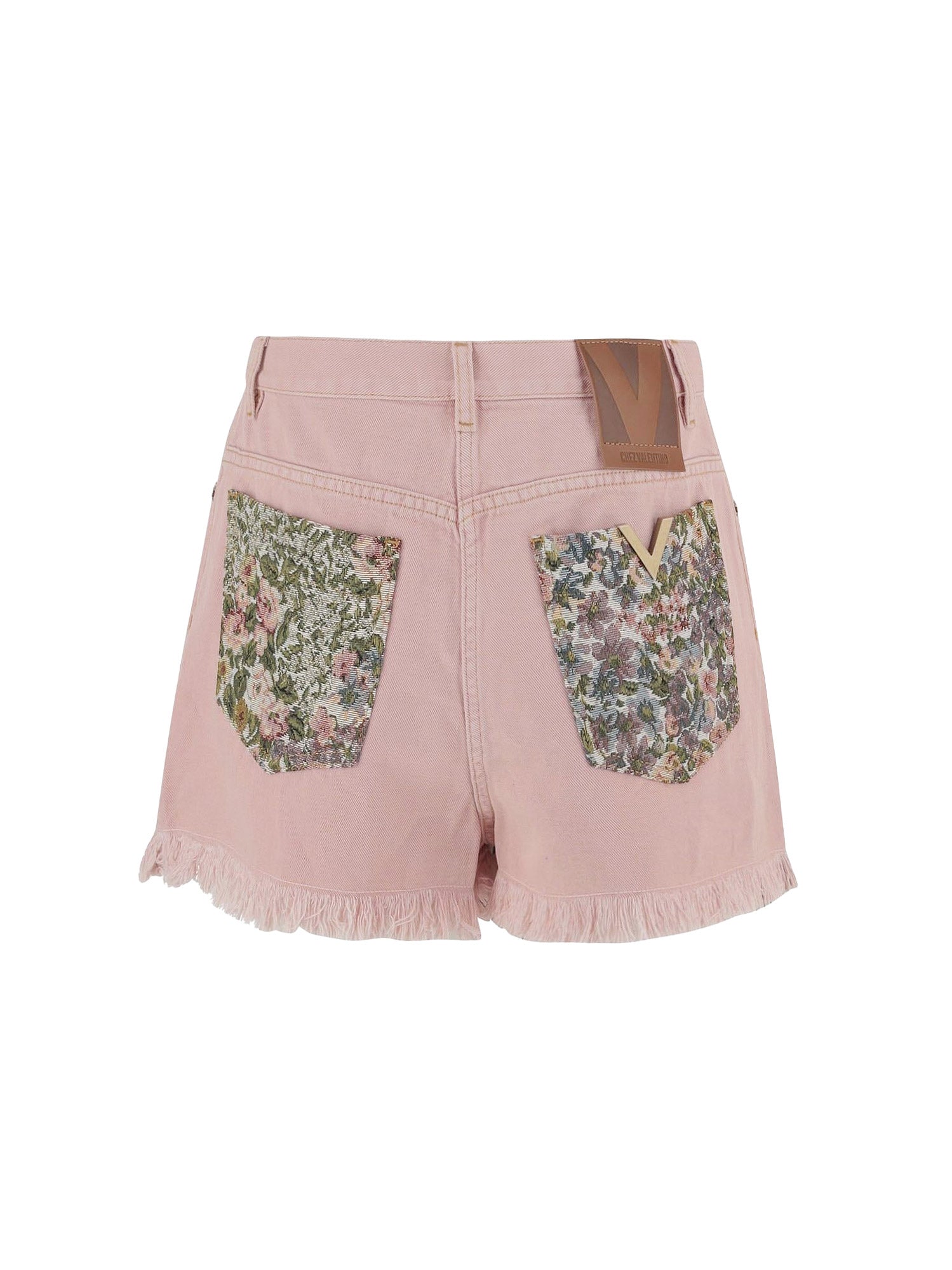 Valentino Shorts Old Rose Cotone