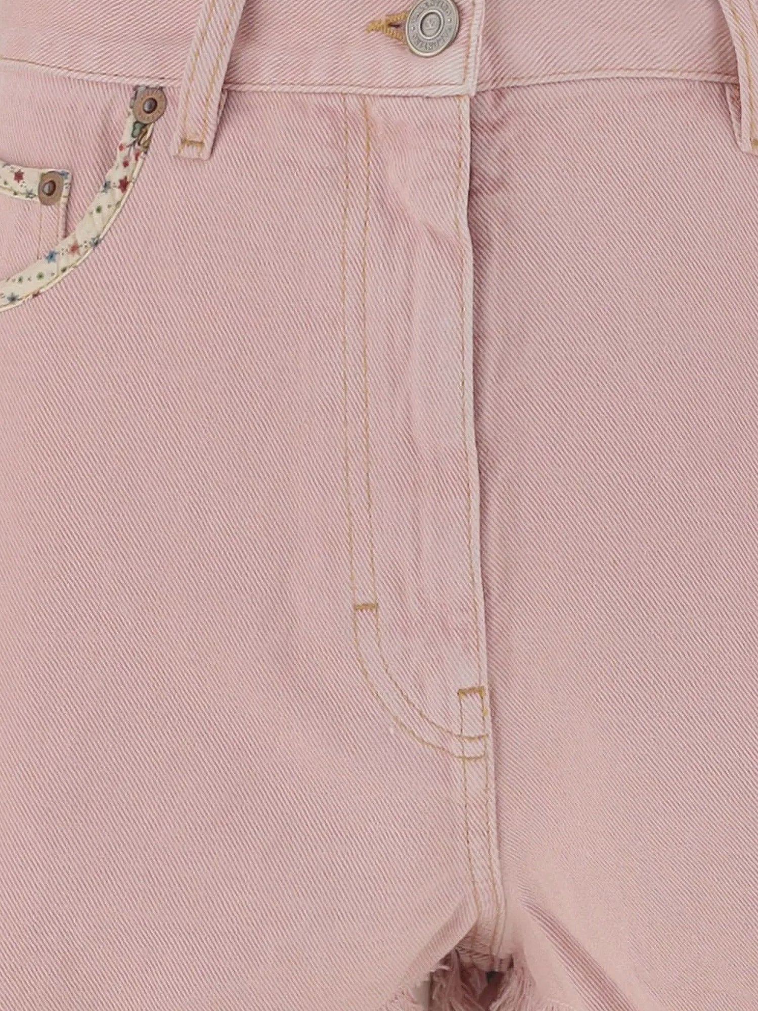 Valentino Shorts Old Rose Cotone