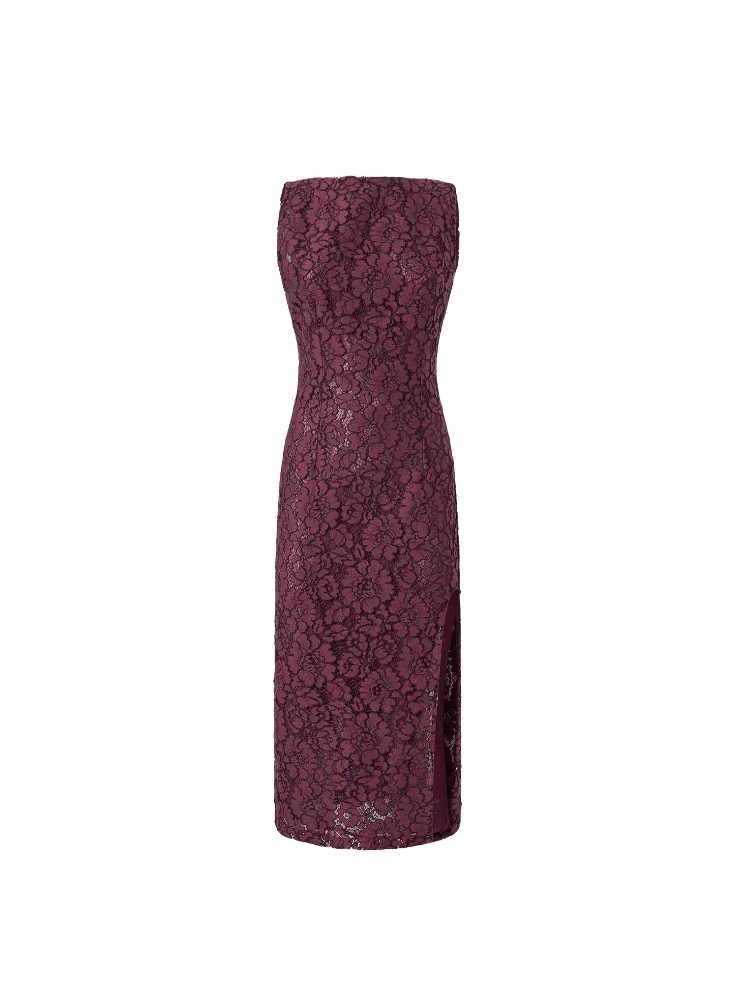 Pinko Dresses Bordeaux Cotone Nylon Viscosa
