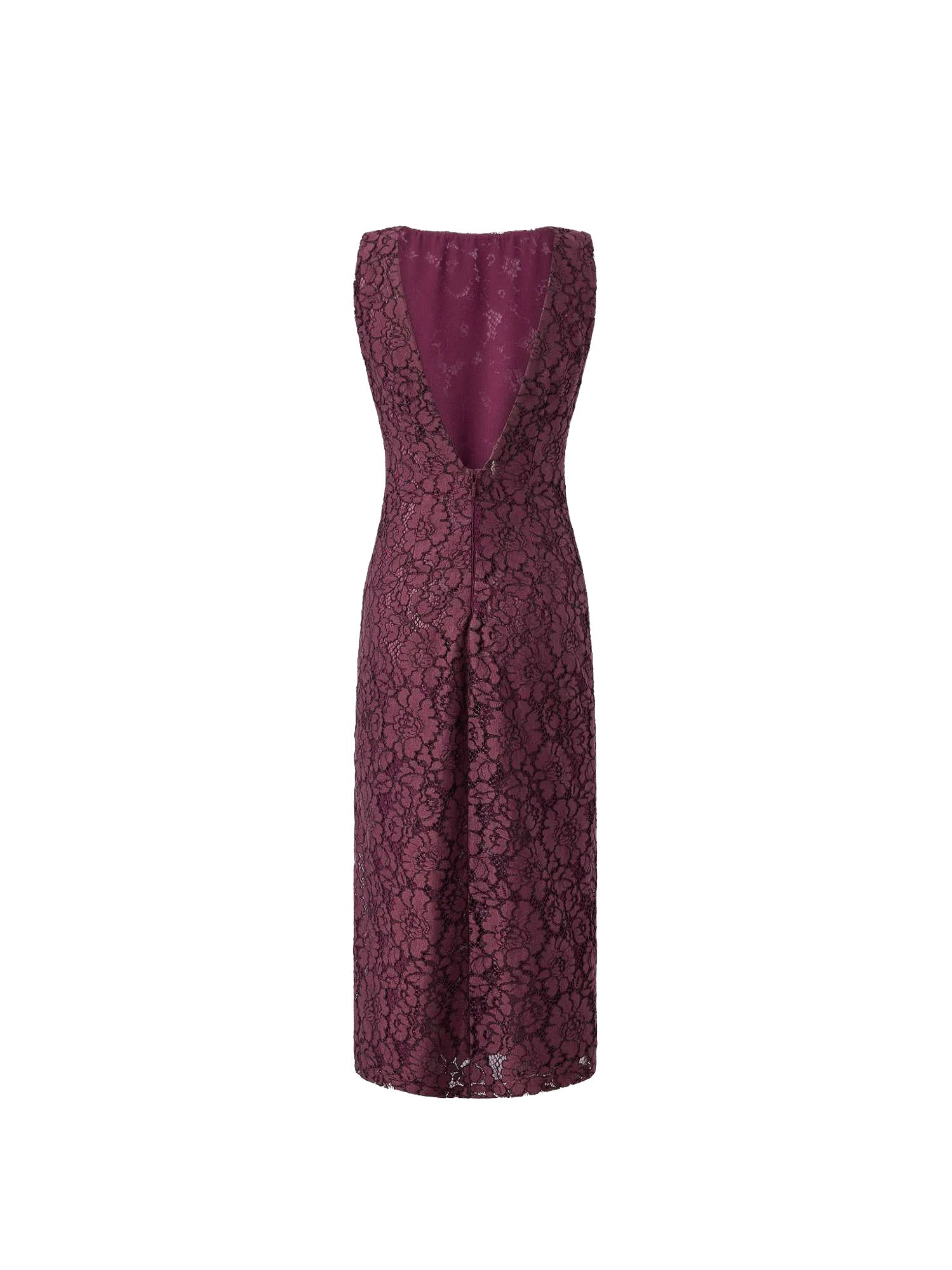 Pinko Dresses Bordeaux Cotone Nylon Viscosa