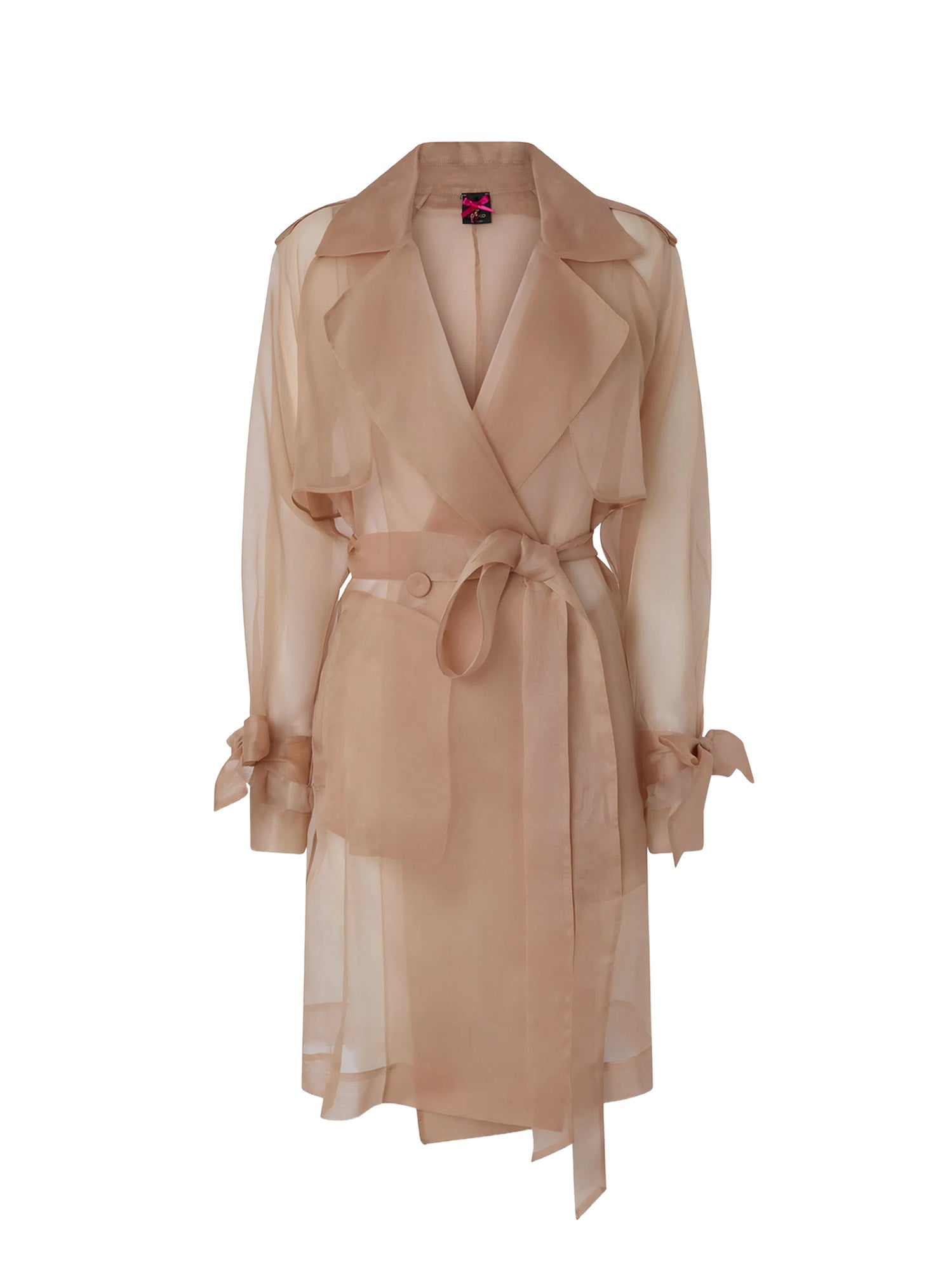 Pinko Coats Pink Seta