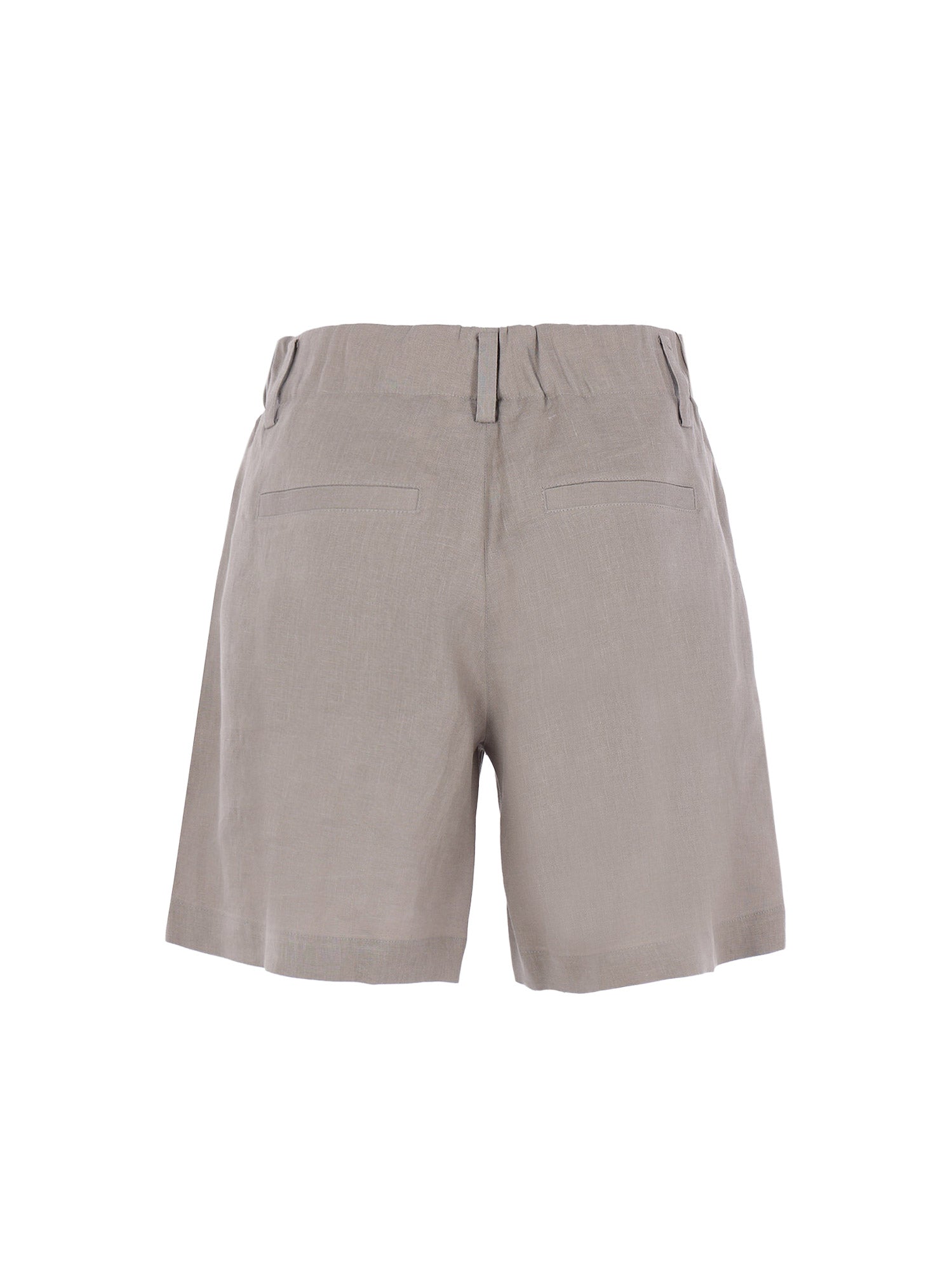 Brunello Cucinelli Shorts Kaki Lino