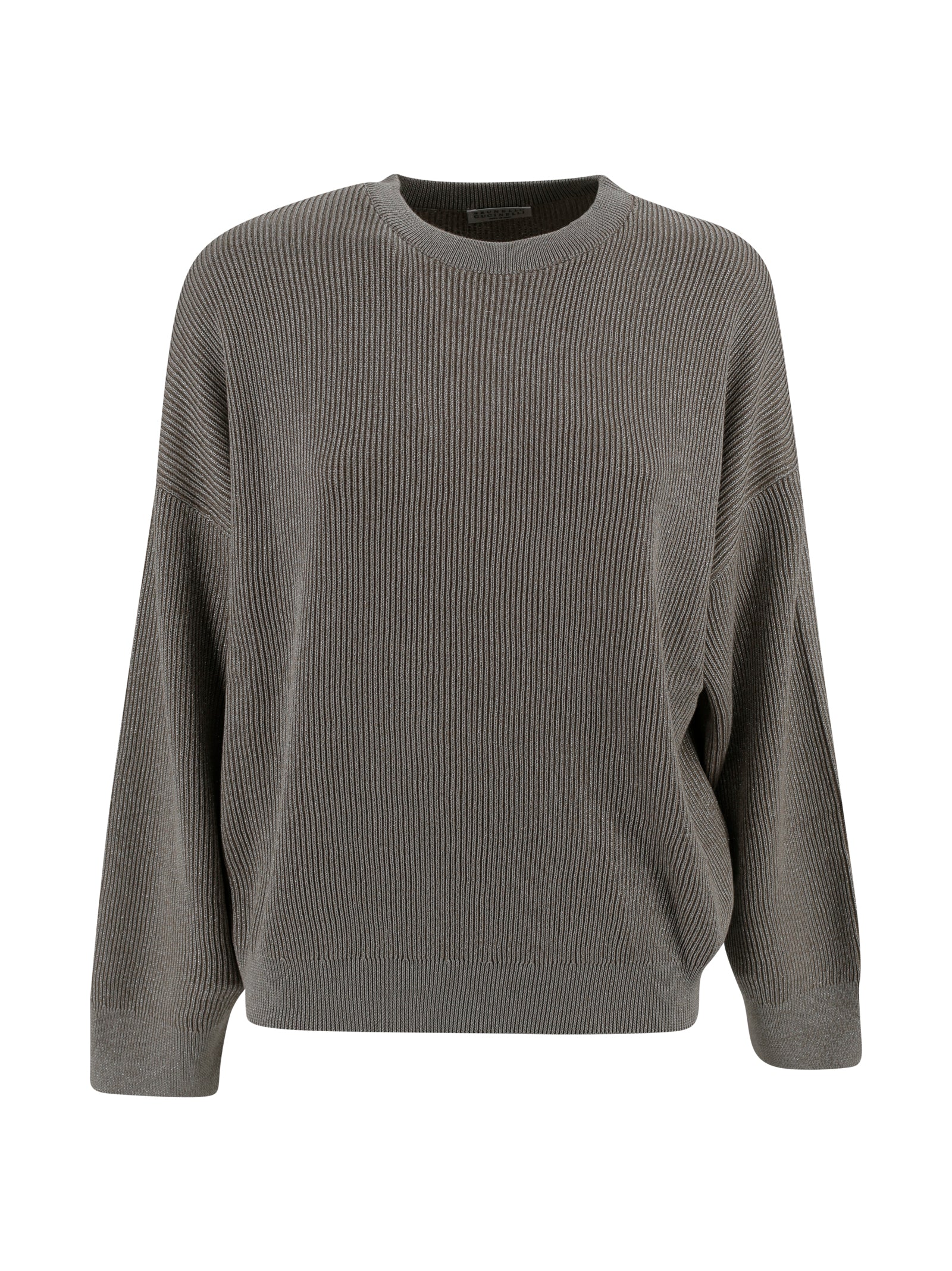 Brunello Cucinelli Sweaters Argento Cotone