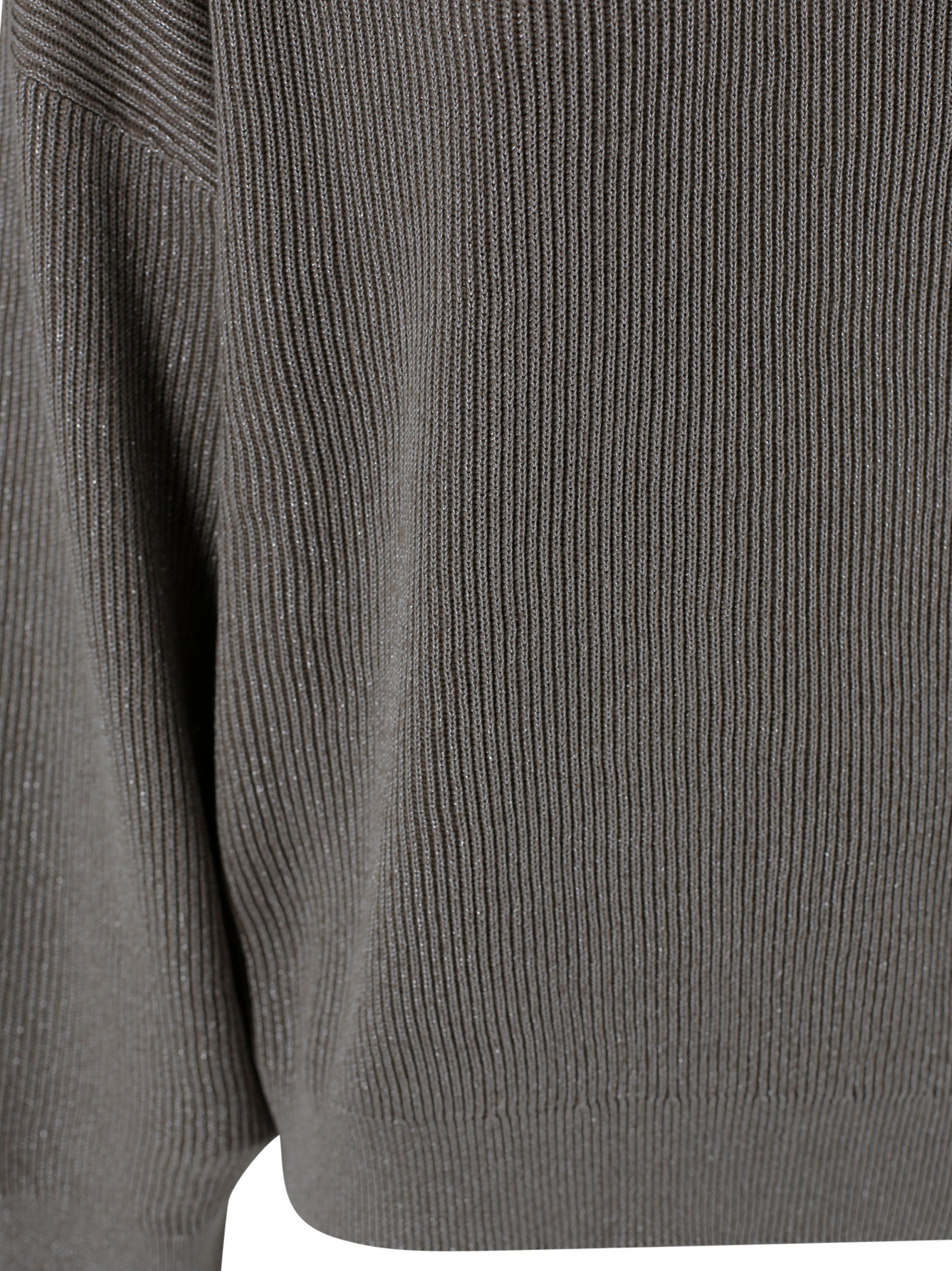 Brunello Cucinelli Sweaters Argento Cotone