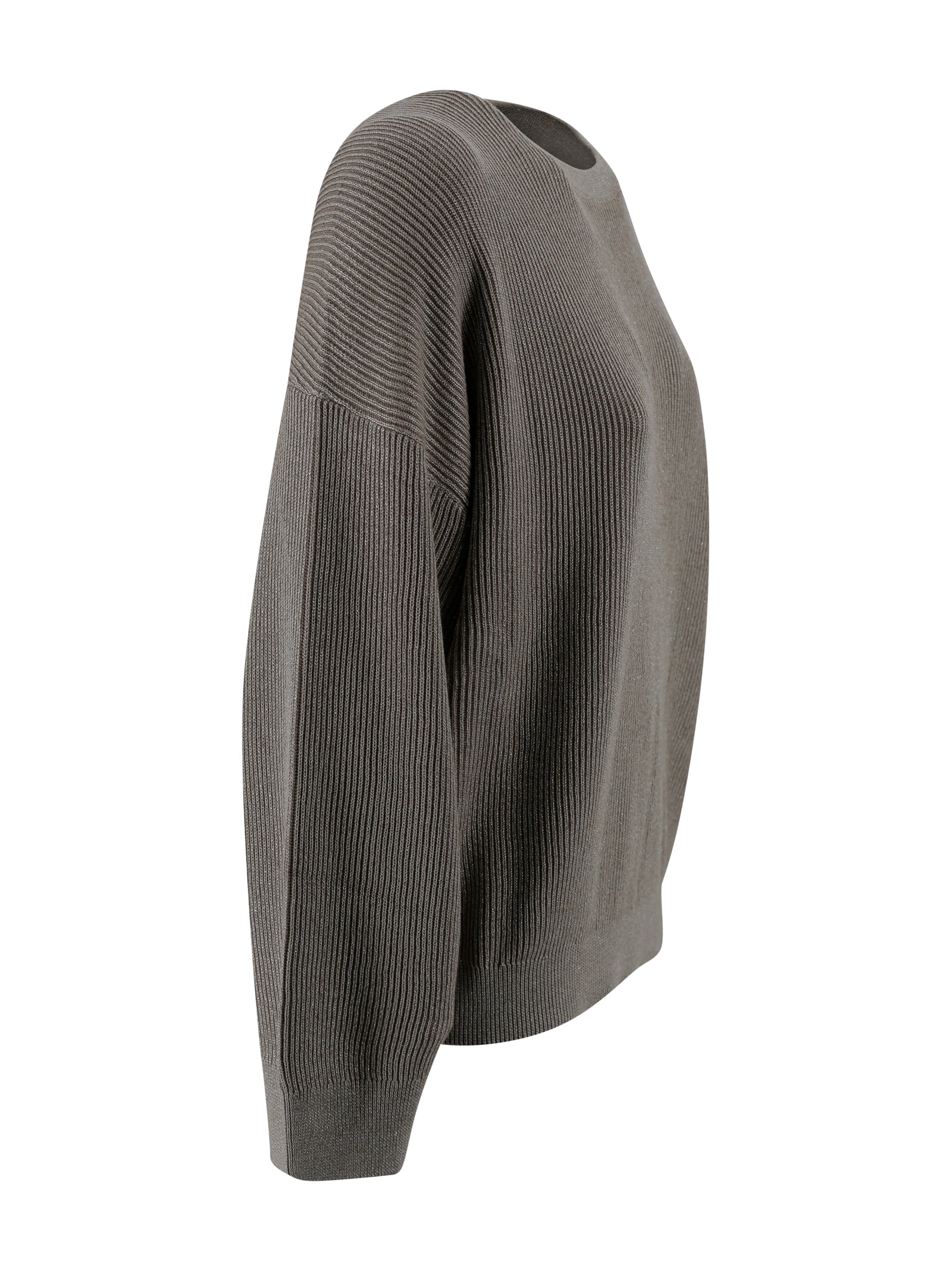 Brunello Cucinelli Sweaters Argento Cotone