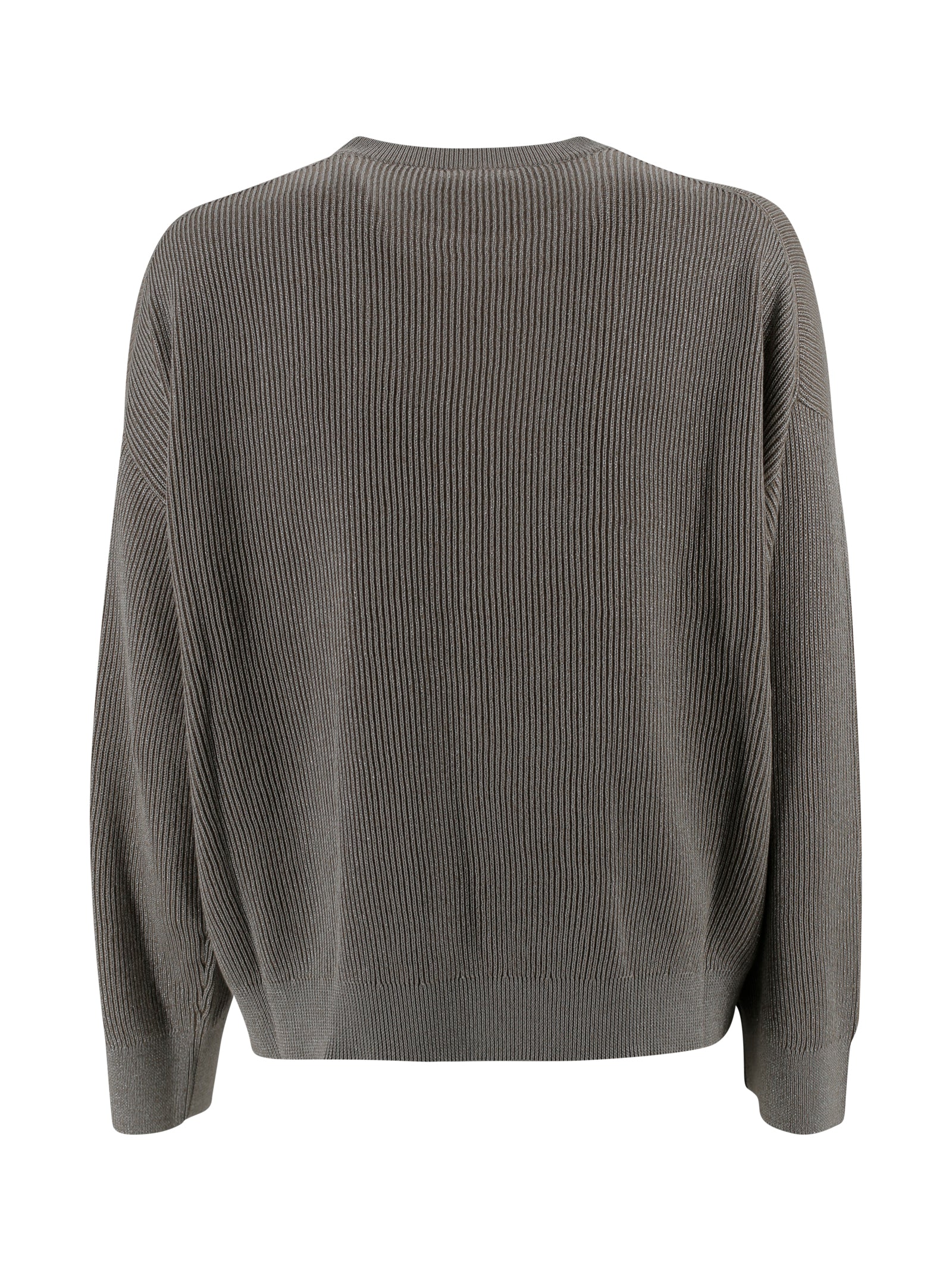 Brunello Cucinelli Sweaters Argento Cotone