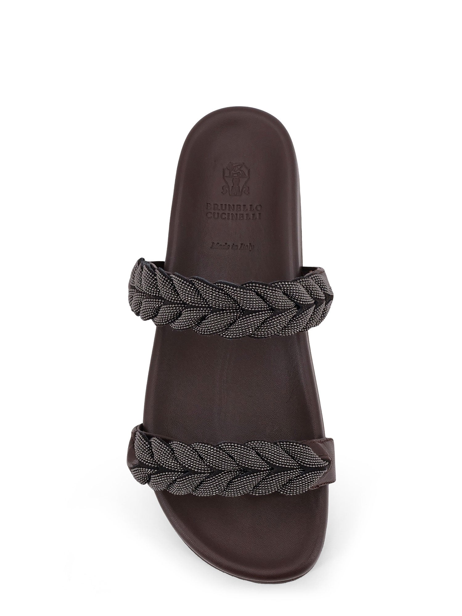 Brunello Cucinelli Sandals Dark Brown Pelle