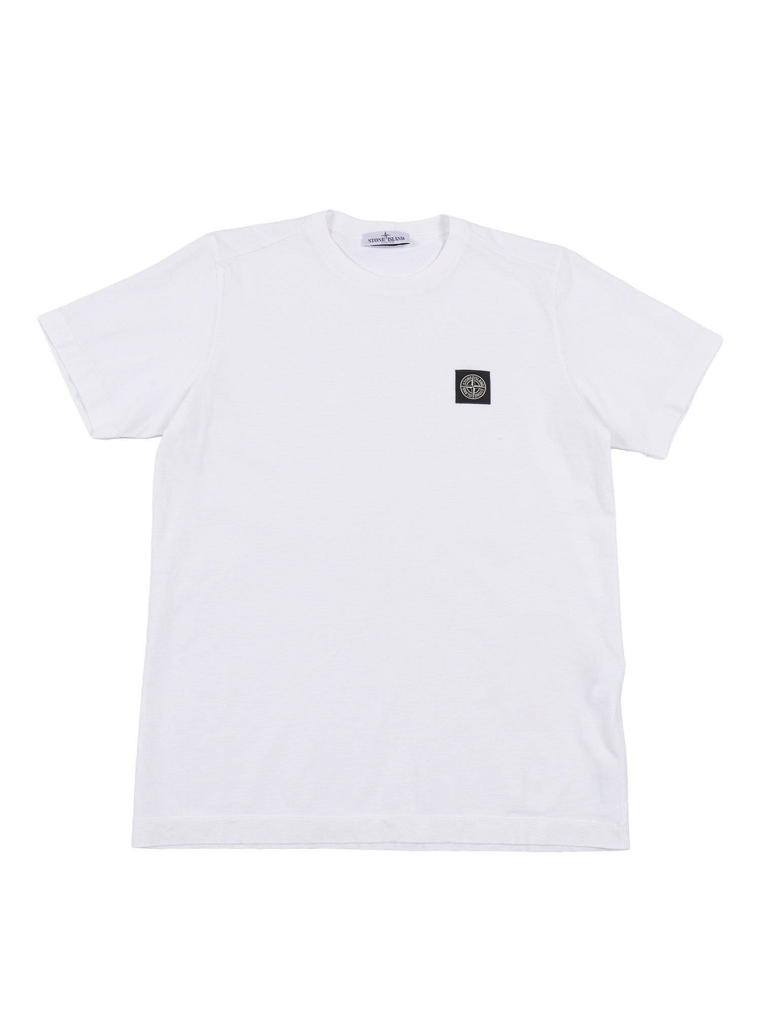 T-SHIRT M-C White Cotton Sportwear