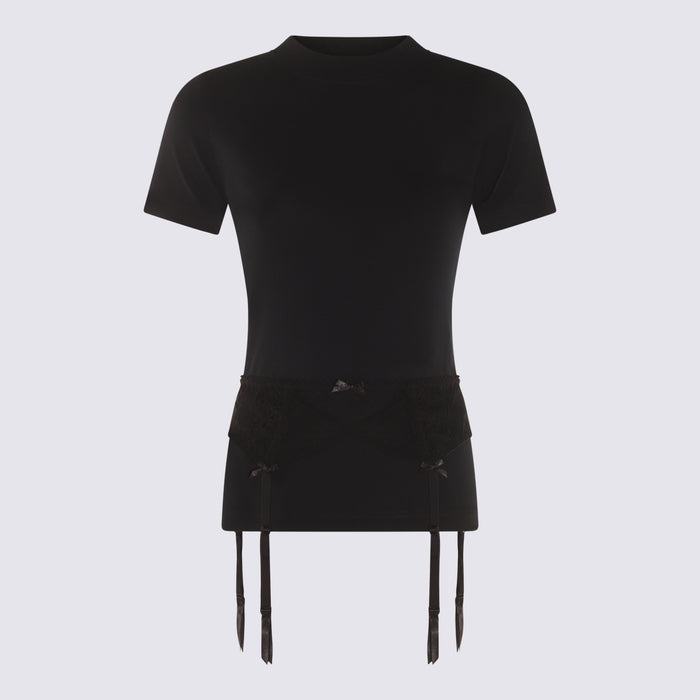 Balenciaga T-shirts and Polos Black _co Ea