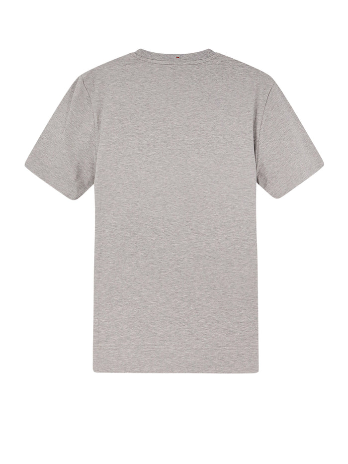 Moncler Grenoble T-Shirts And Polos Grey Cotone