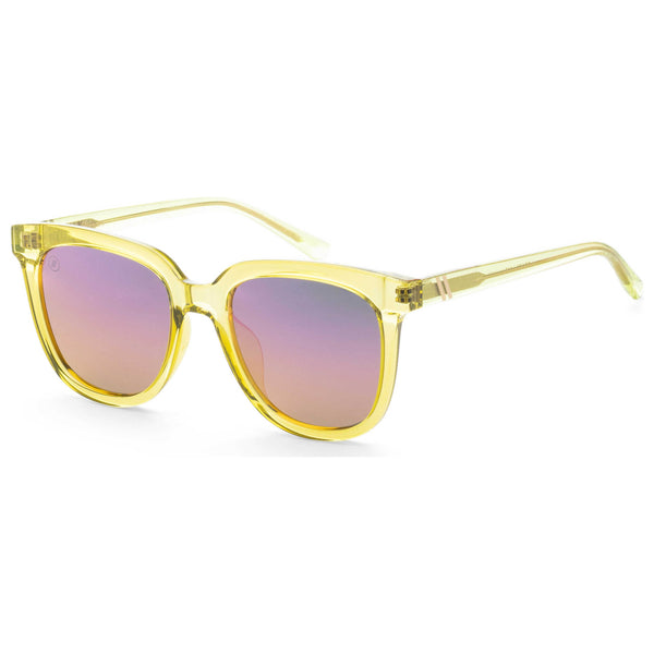 Preloved - Blenders Womens Grove 53mm Gloss Crystal Lime Sunglasses 206019qfz53kl One Color