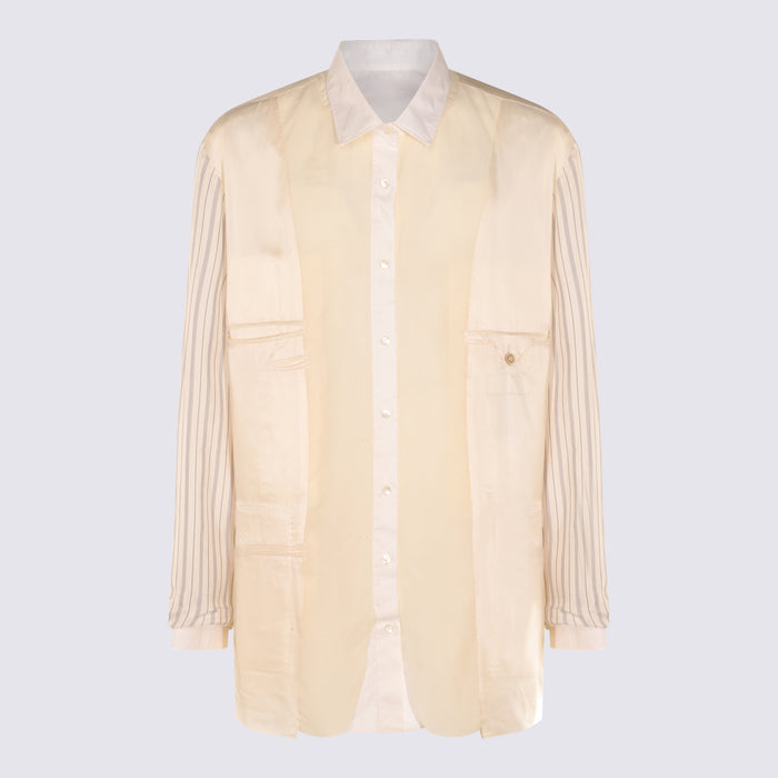 Maison Margiela Jackets Beige _vi