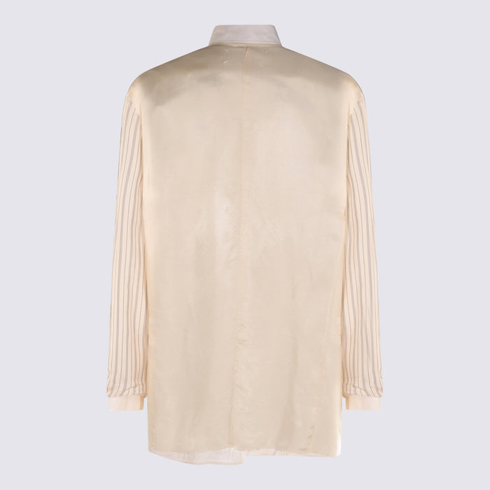 Maison Margiela Jackets Beige _vi