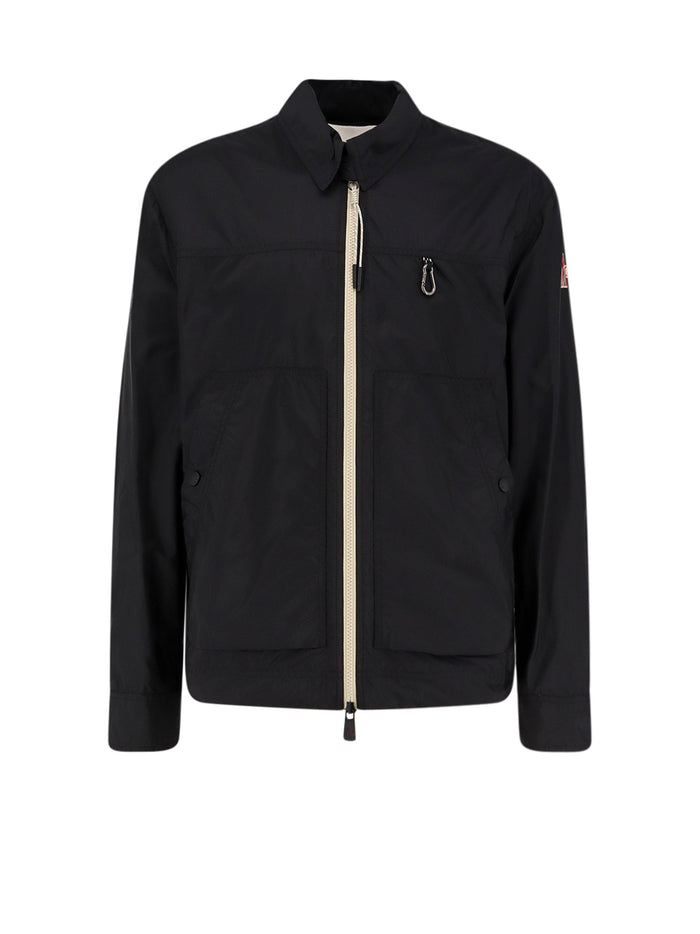 Moncler Grenoble Jackets Black Poliammide