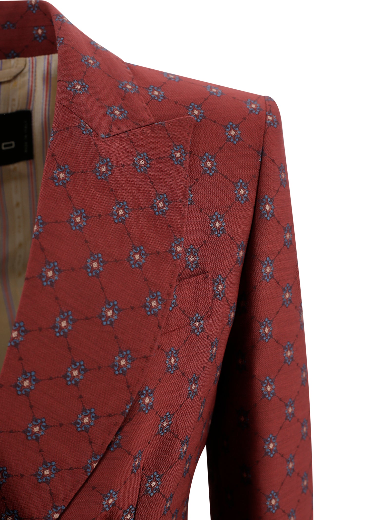 Etro Jackets Rosso Viscosa Acetato