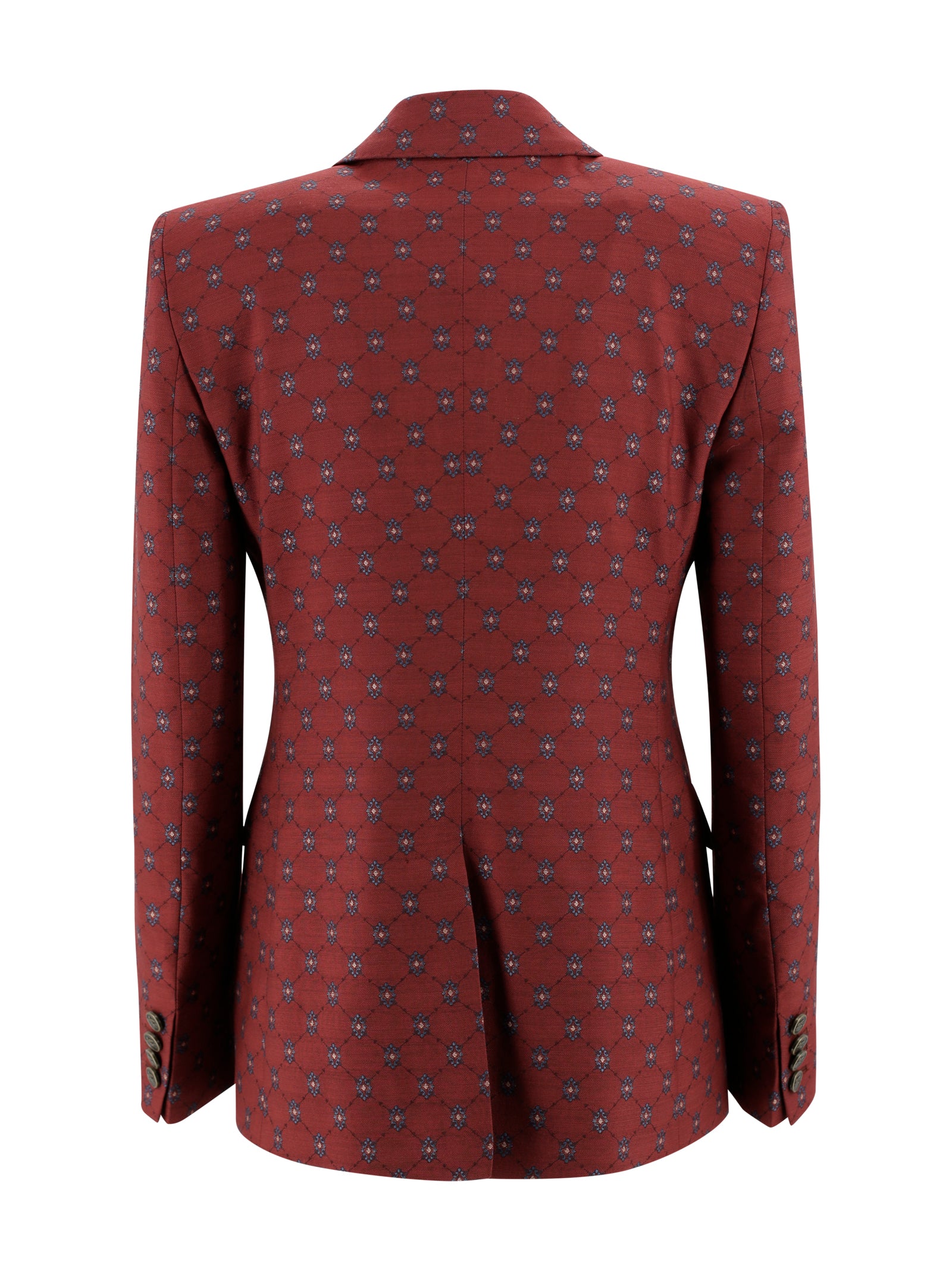 Etro Jackets Rosso Viscosa Acetato