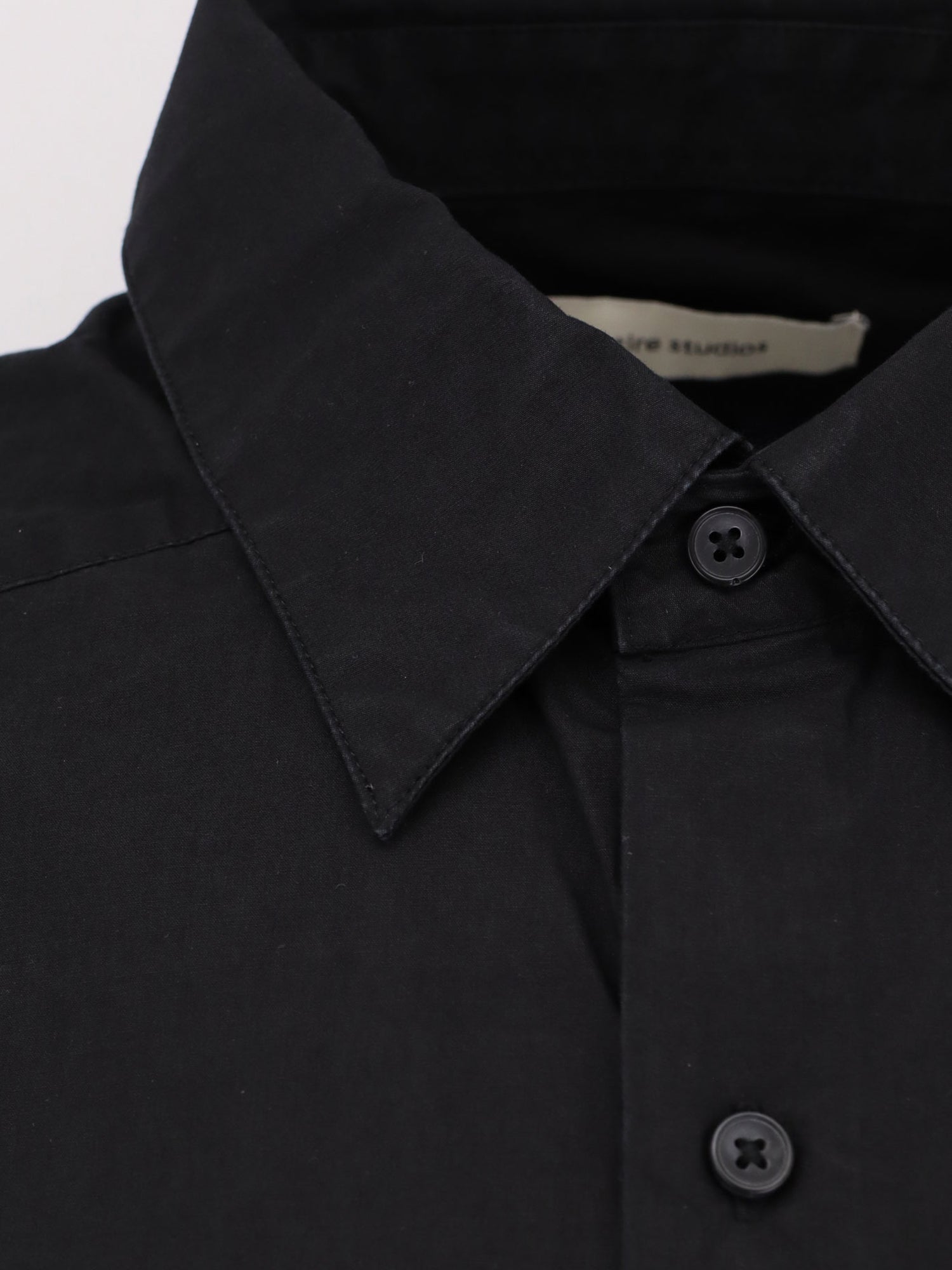 Entire Studios Shirts Black Cotone