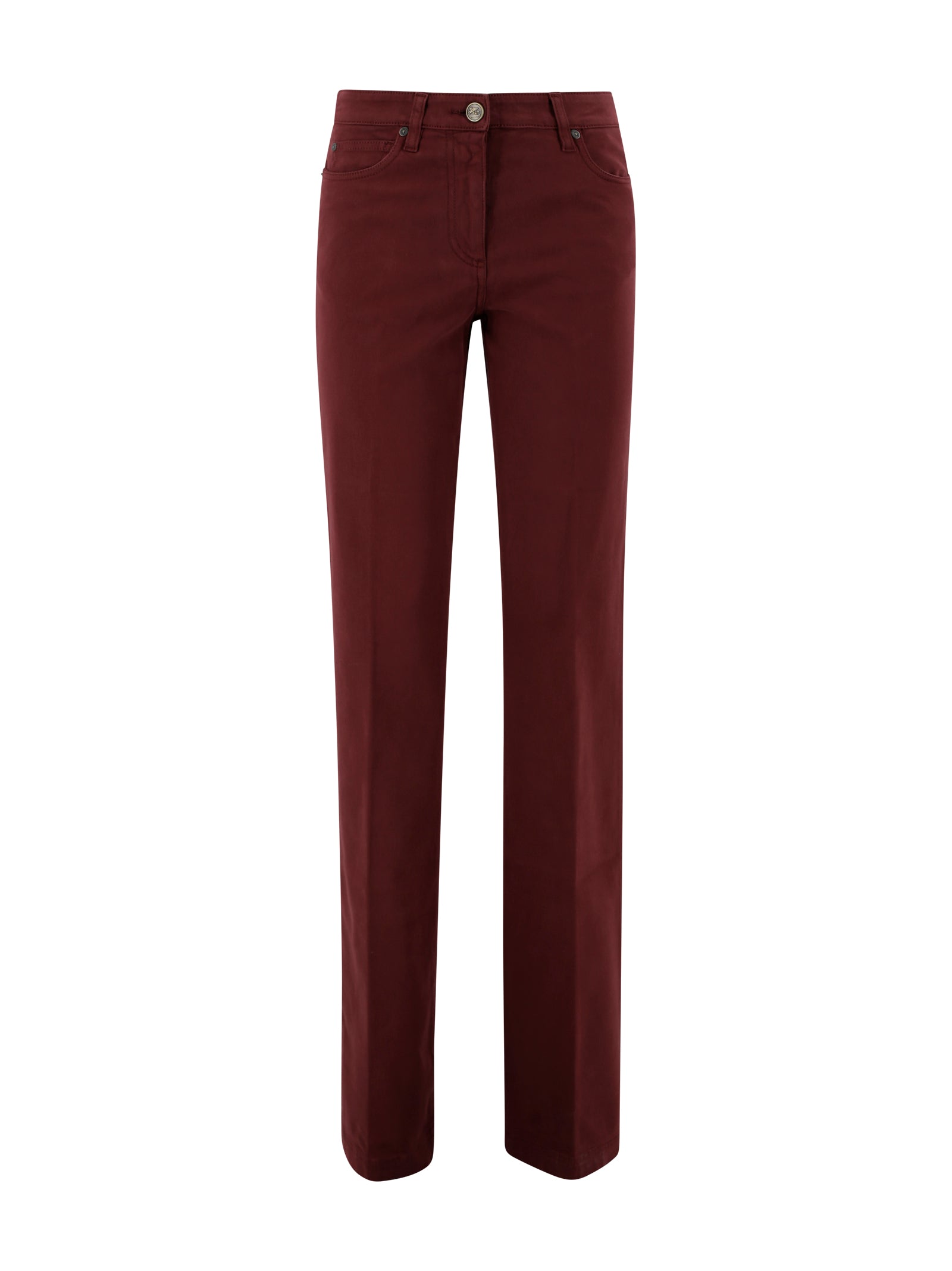 Etro Trousers Cotone Elastane