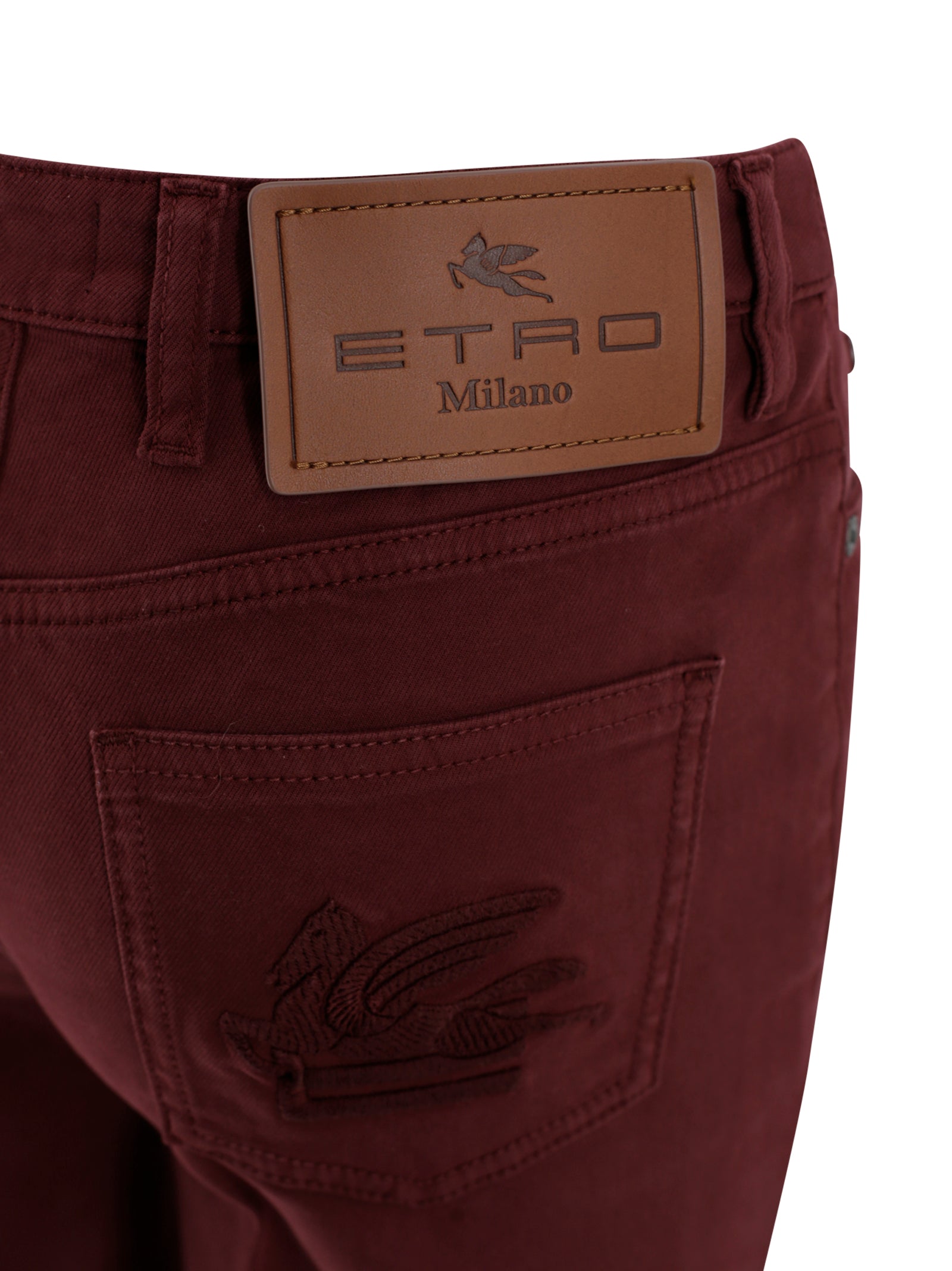 Etro Trousers Cotone Elastane