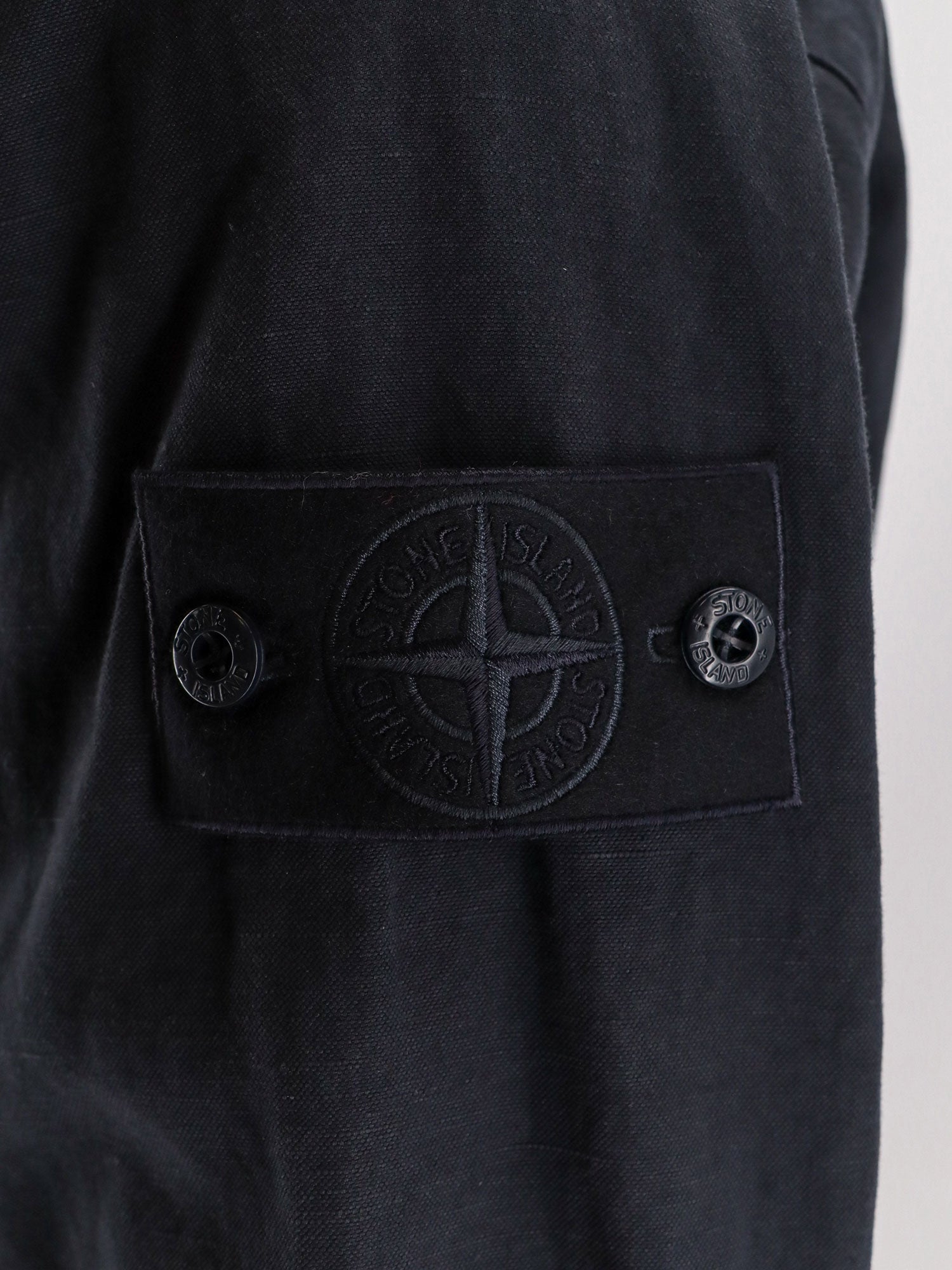 Stone Island Shirts Blue Cotone Lino
