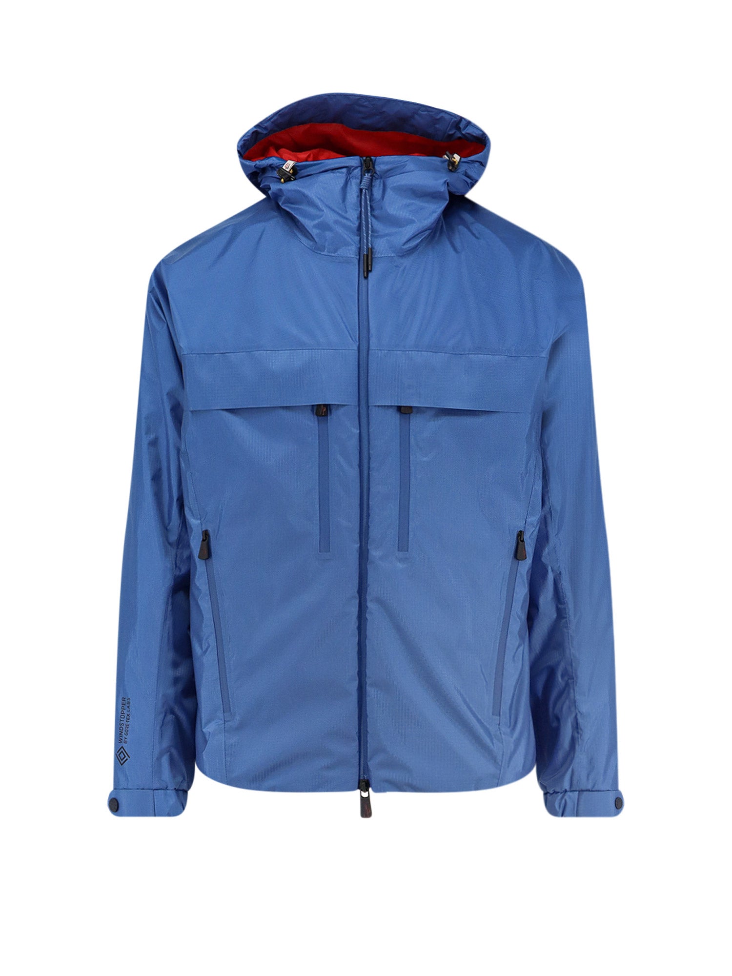 MONCLER GRENOBLE Jackets Light Blue Poliammide