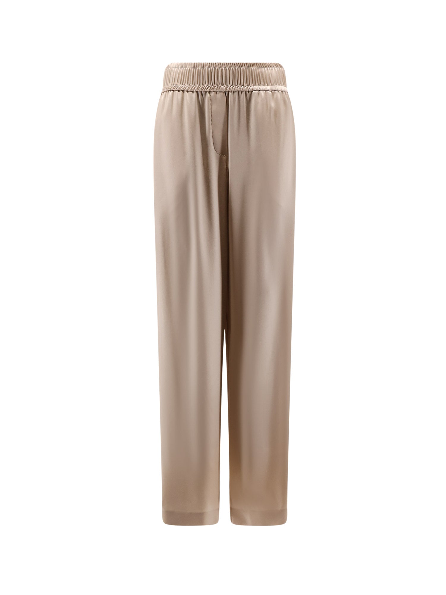 Brunello Cucinelli Rtw Oatmeal Seta Elastan