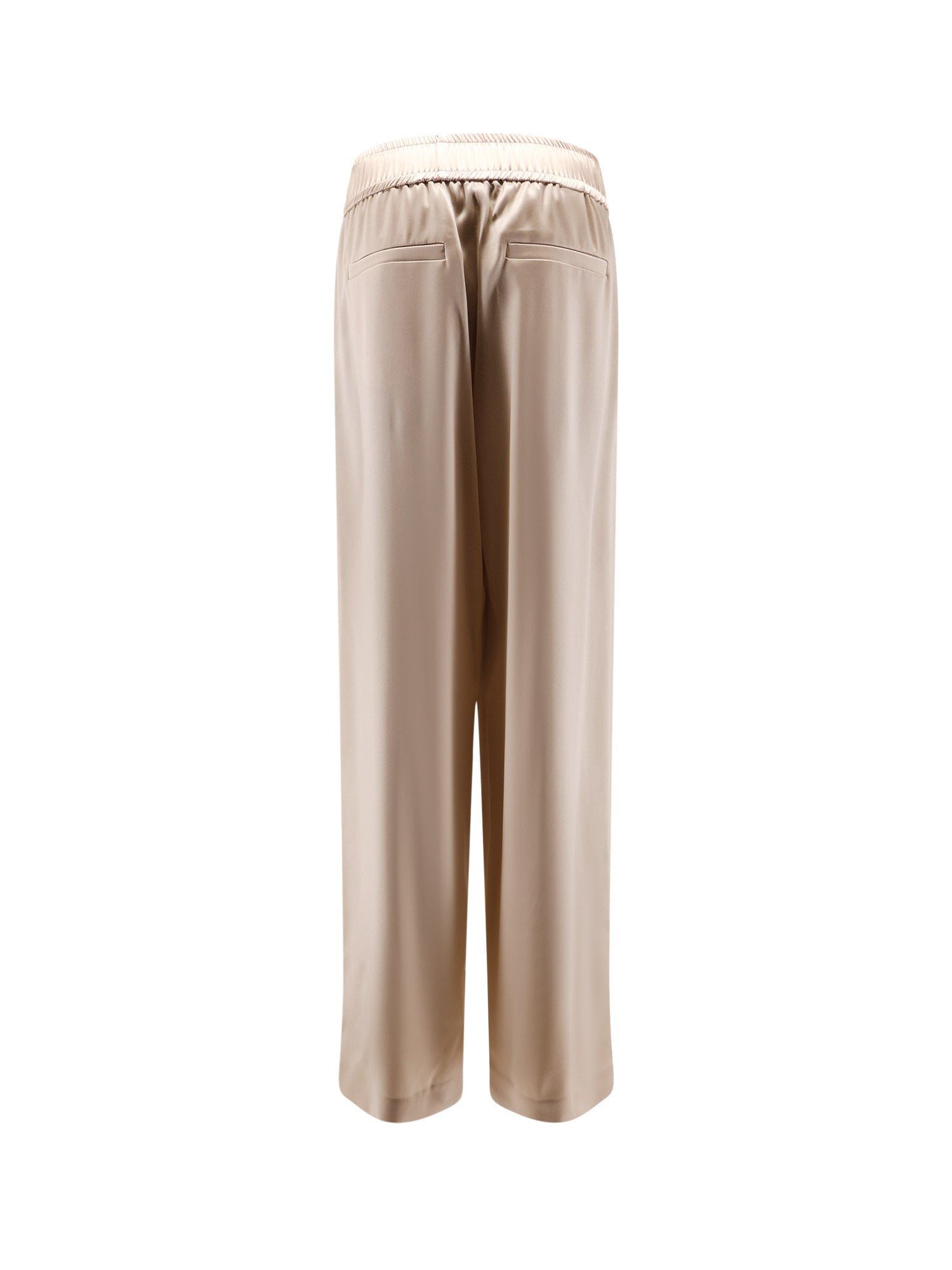 Brunello Cucinelli Rtw Oatmeal Seta Elastan