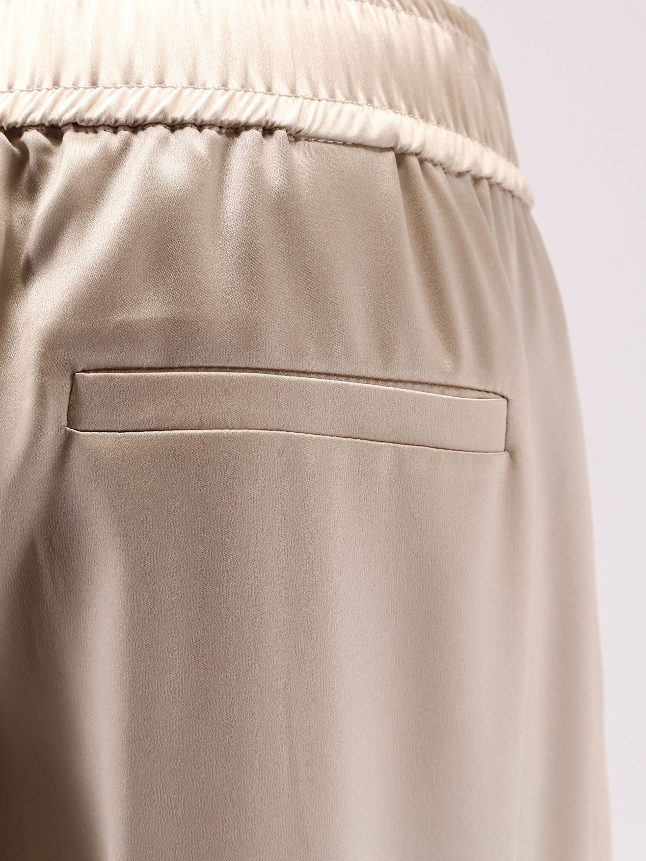 Brunello Cucinelli Rtw Oatmeal Seta Elastan