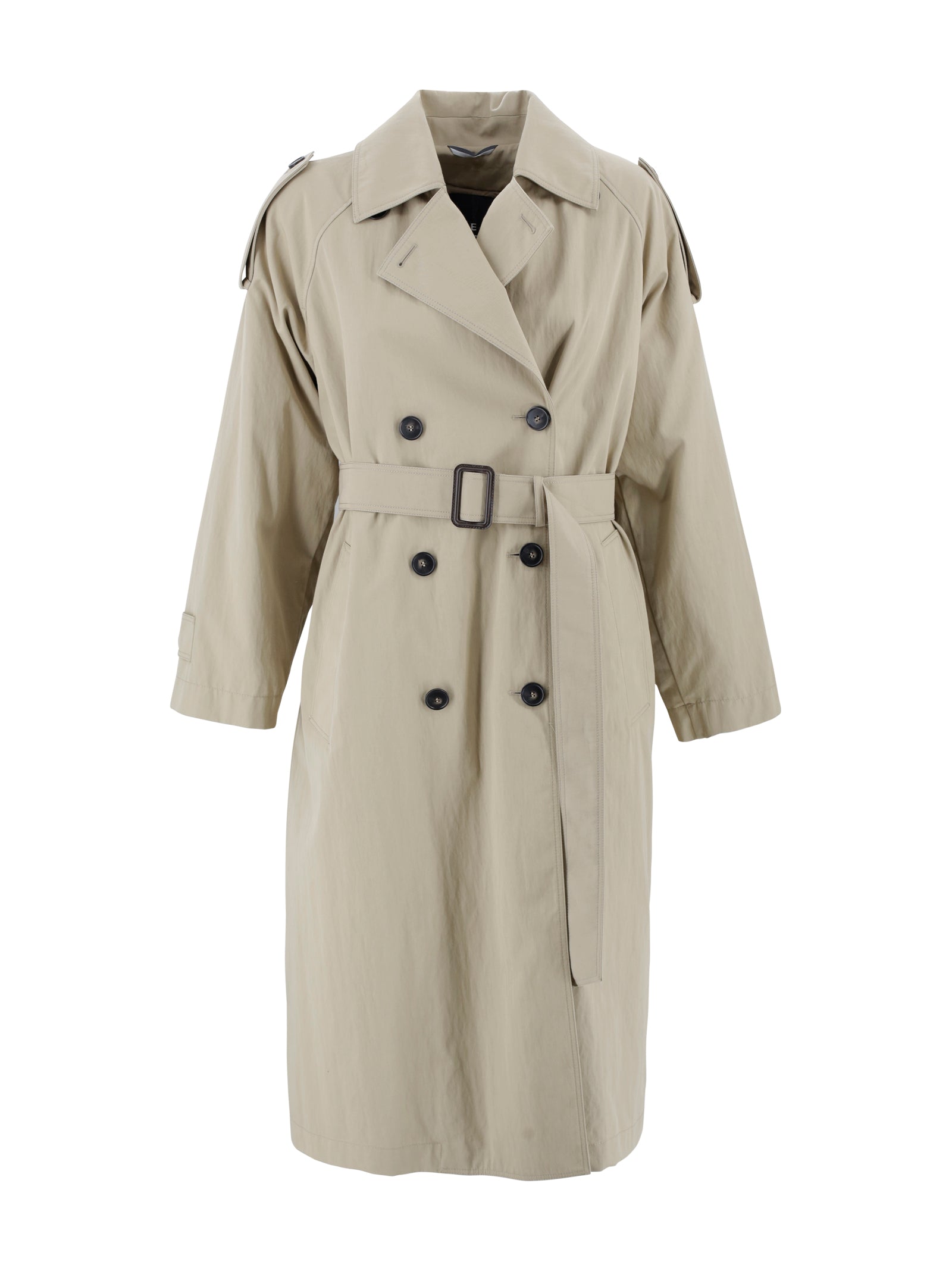 Max Mara Weekend Coats Beige Poliamide