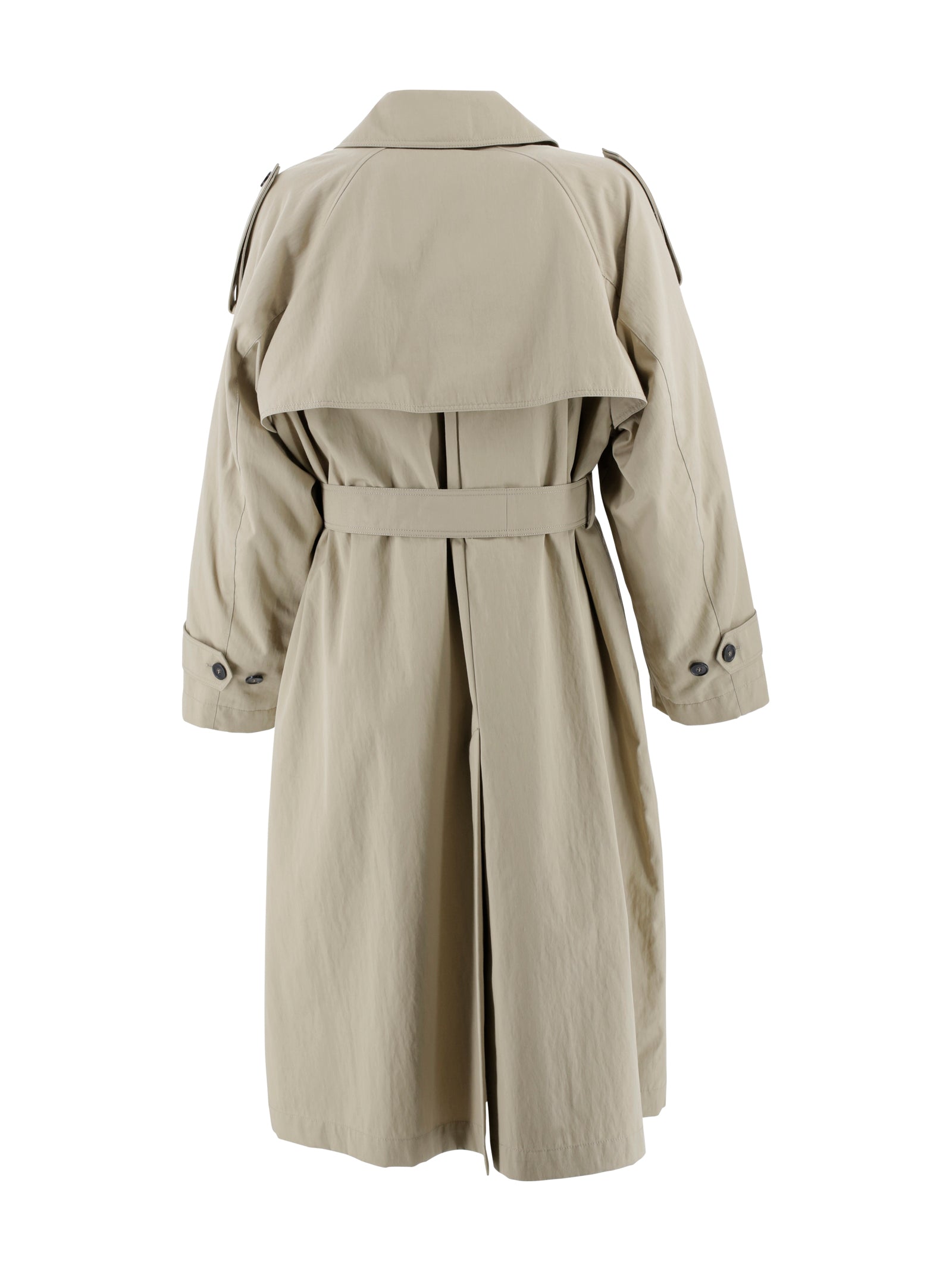 Max Mara Weekend Coats Beige Poliamide