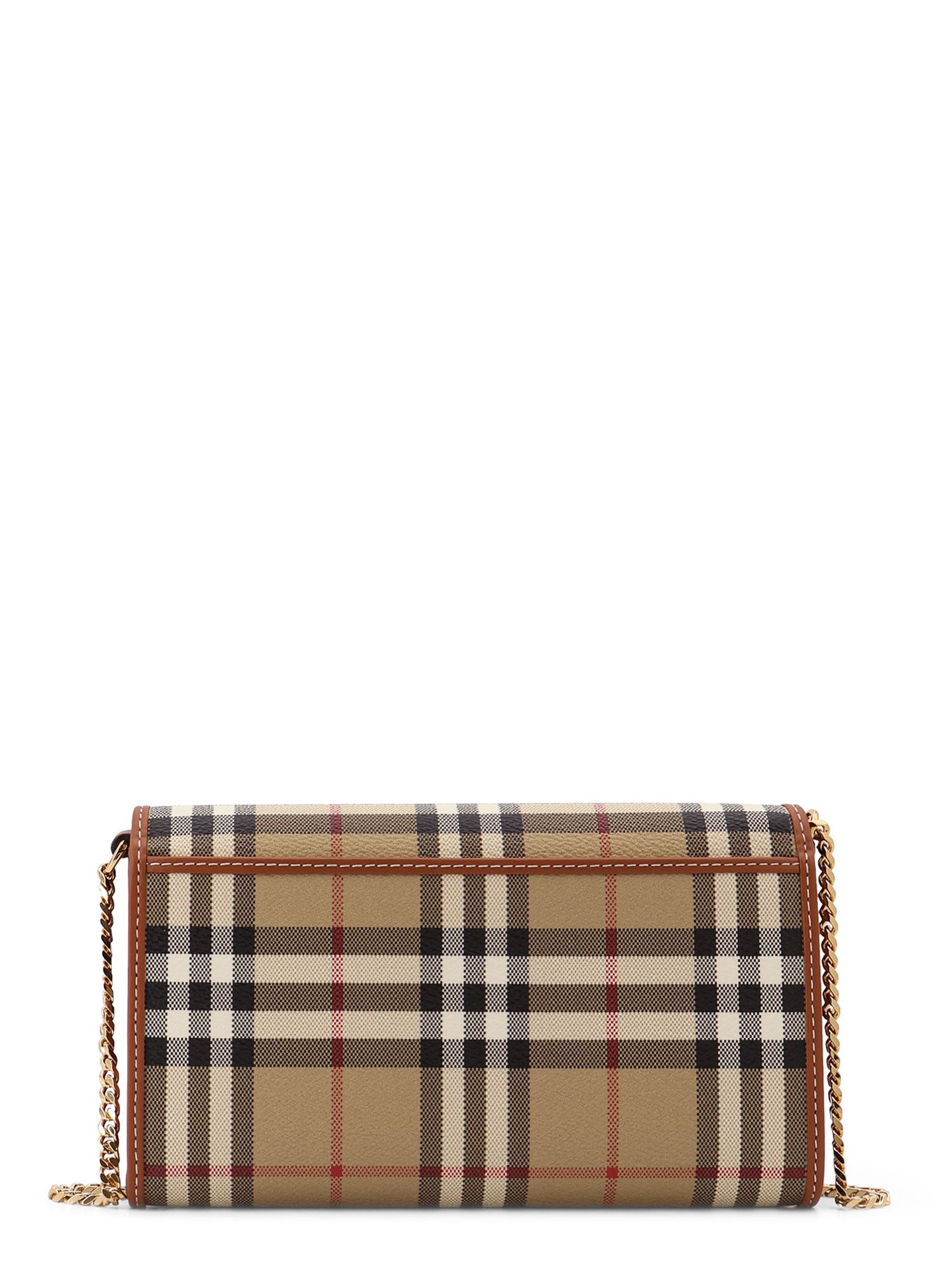 Burberry Bags Vntg Chk/briar Brown Poliuretano