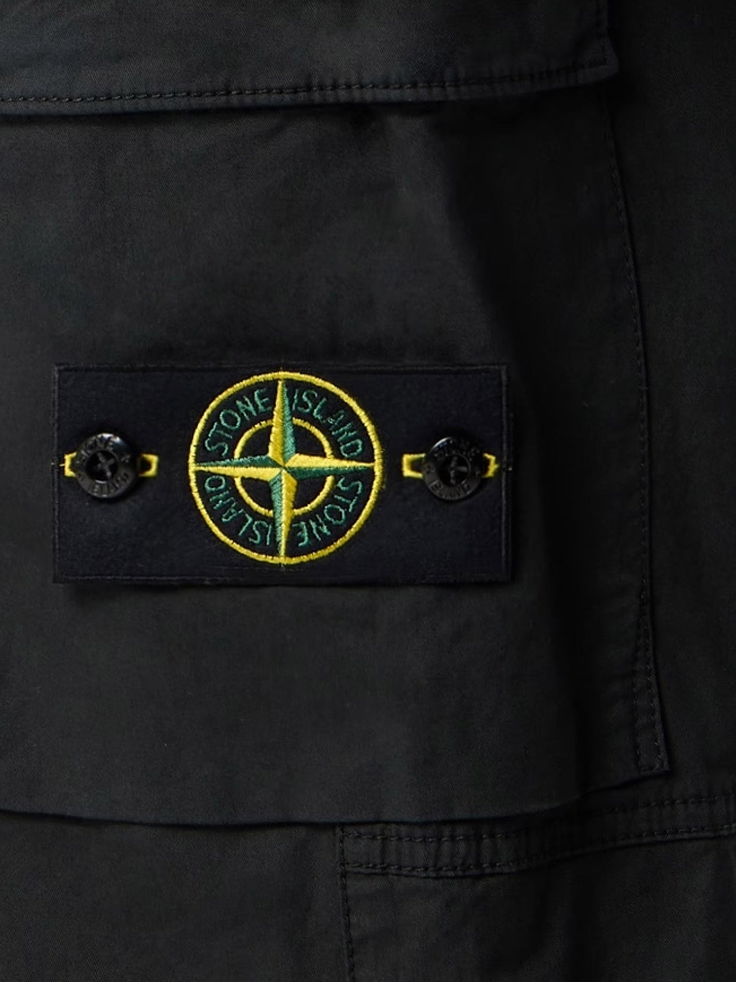 Stone Island RTW Black Cotone Organico Elastan