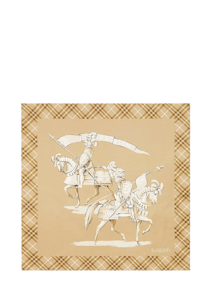 Burberry Scarfs Finchbeige Seta