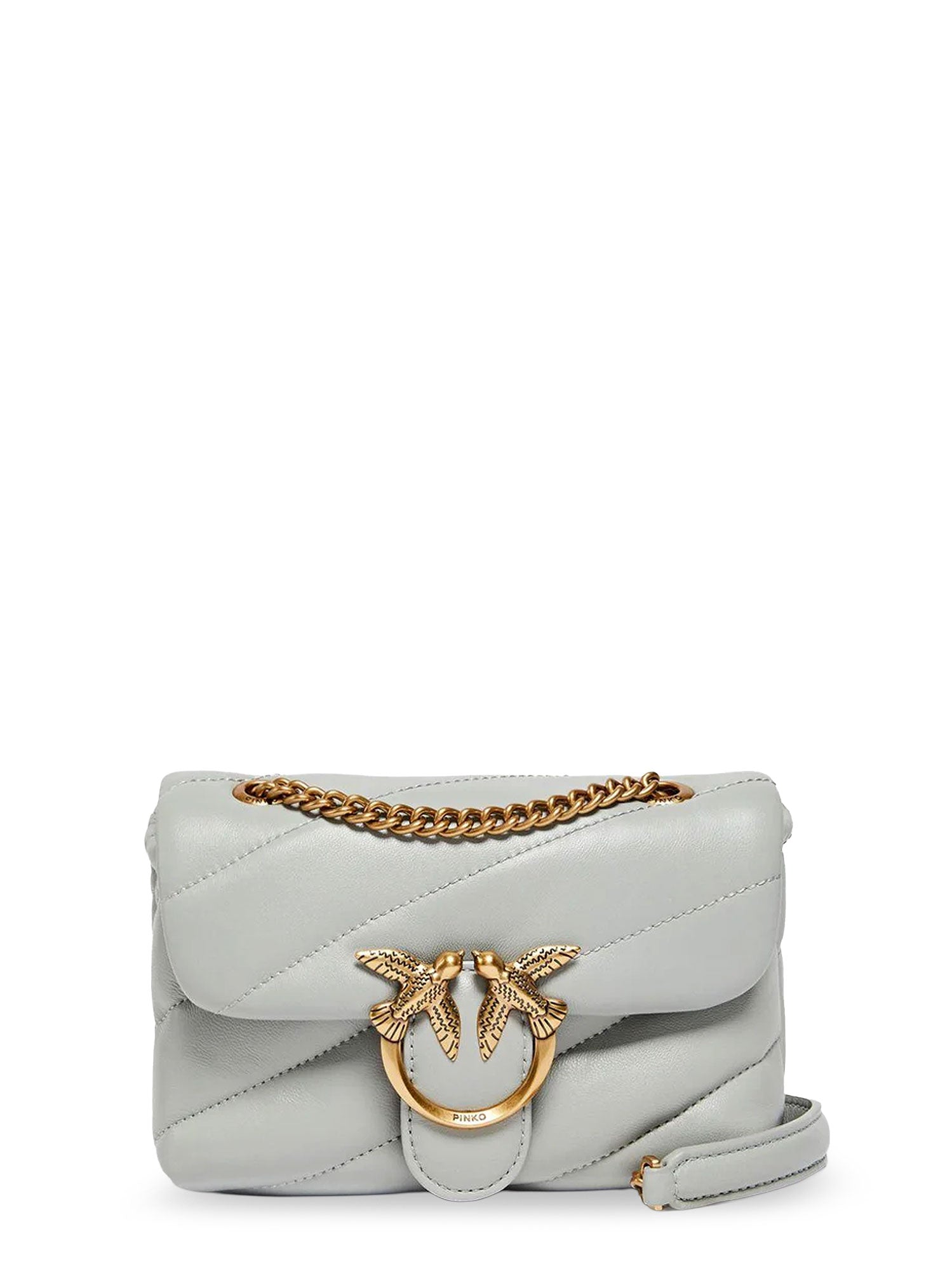Pinko Bags Grey Pelle