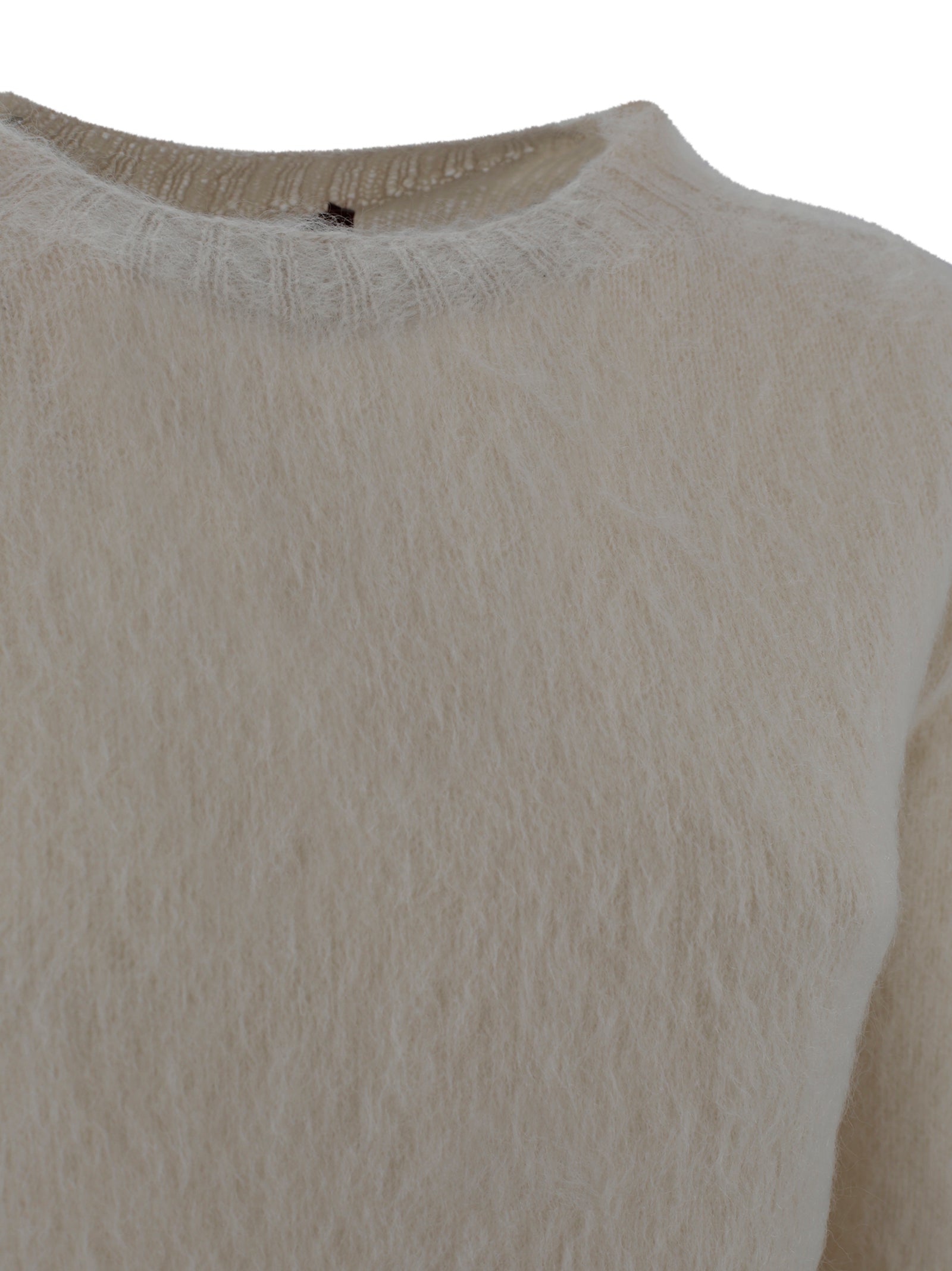 Max Mara Studio Sweaters Beige Poliamide