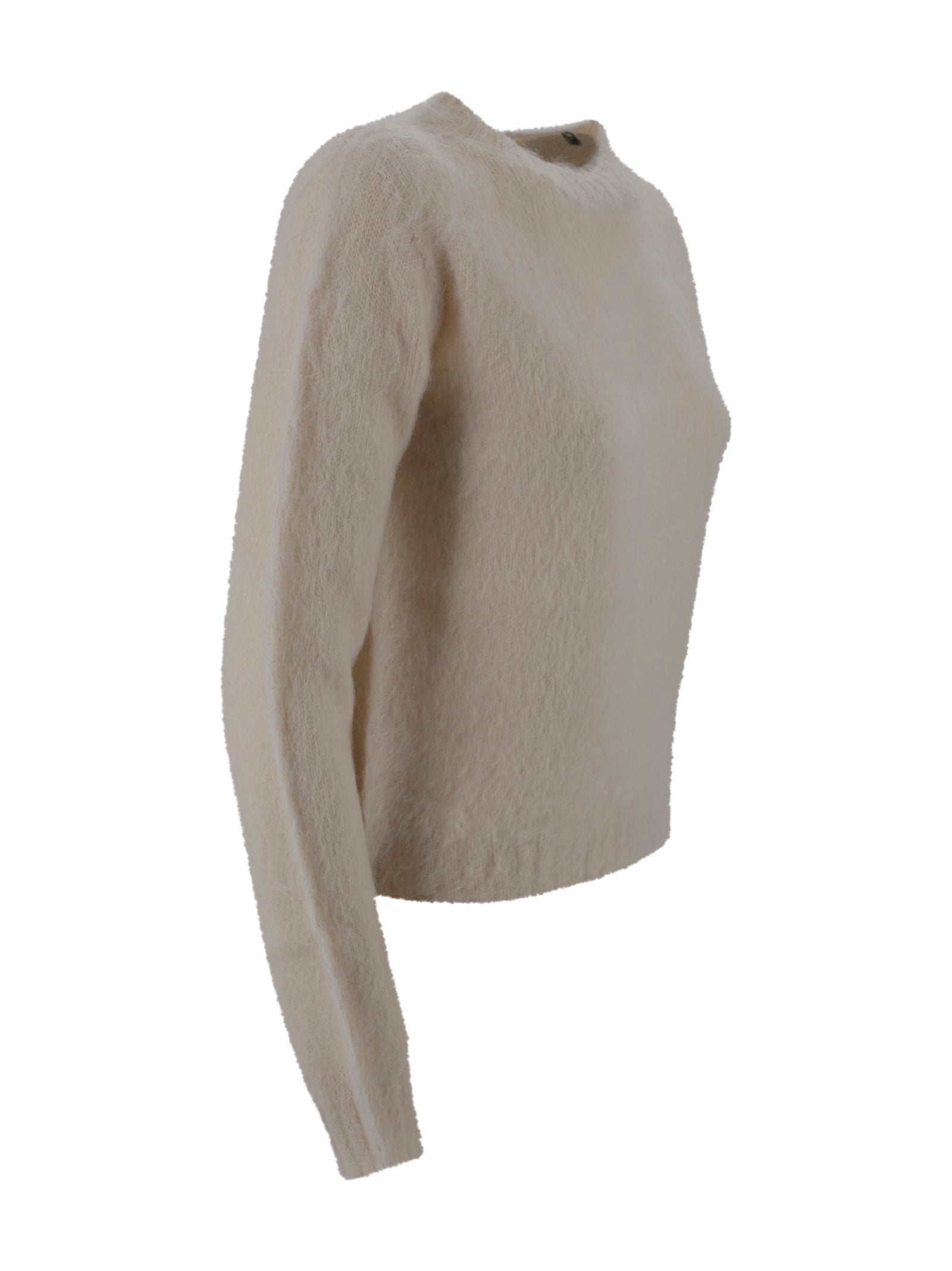 Max Mara Studio Sweaters Beige Poliamide