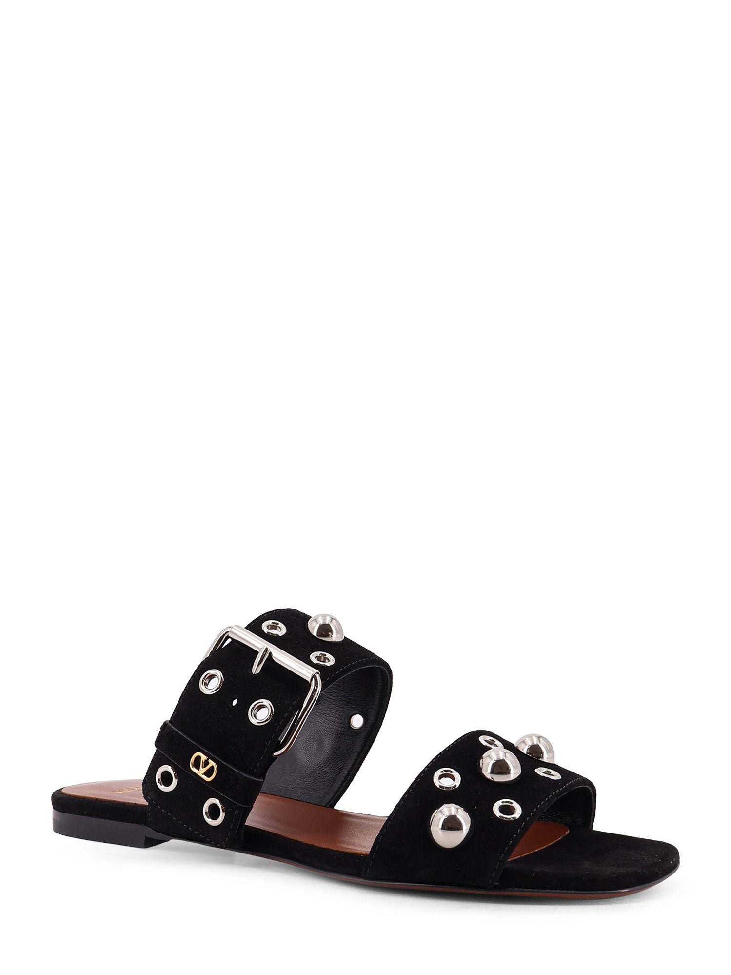 Valentino Garavani Sandals Black Suede