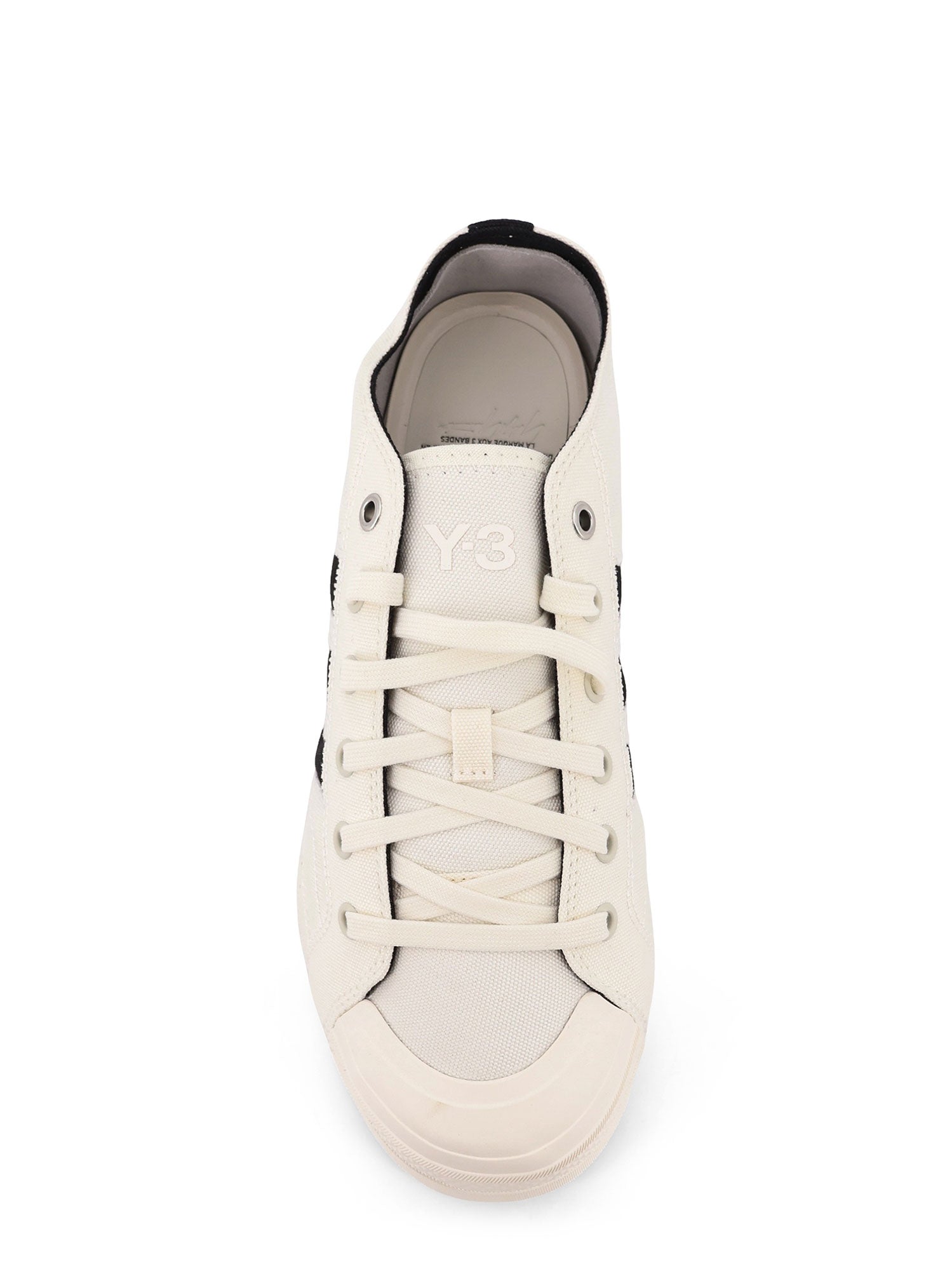 Y-3 Sneakers White Canvas/gomma