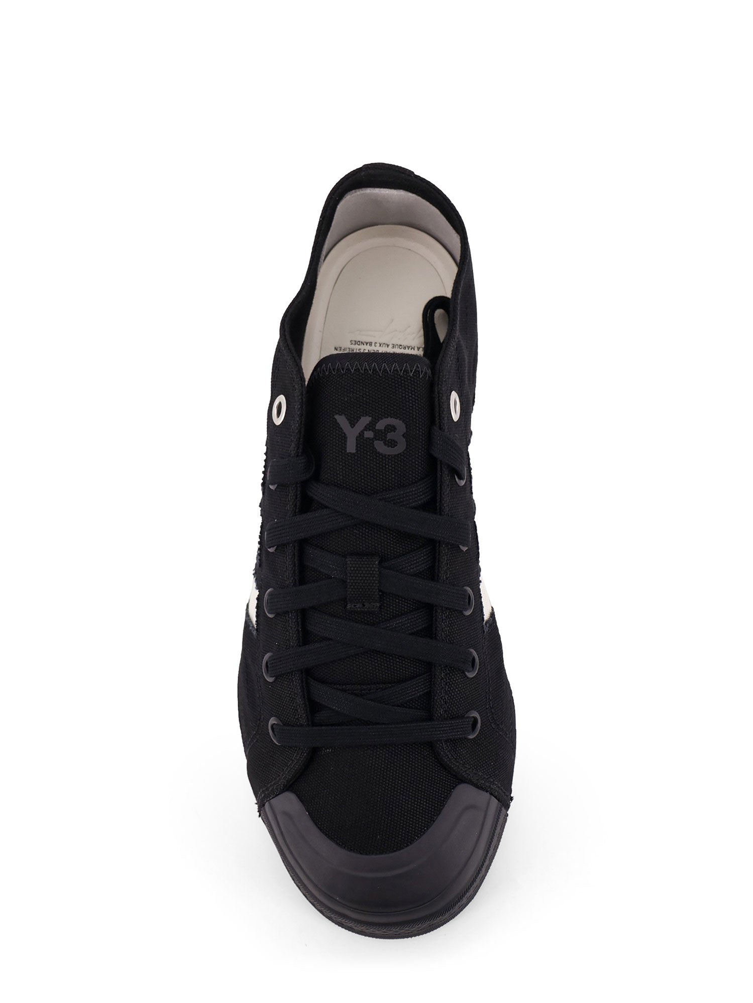 Y-3 Sneakers Black Canvas/gomma