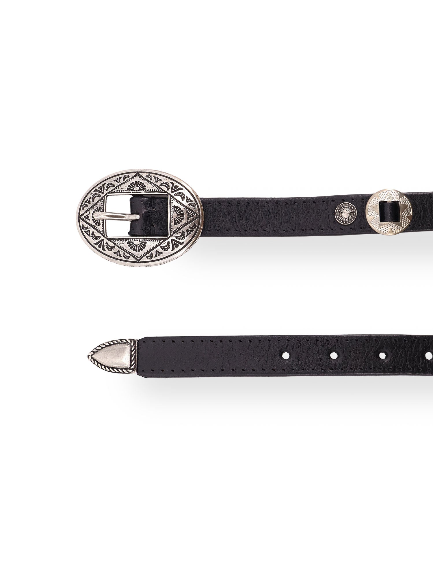 Golden Goose Belts Black Pelle