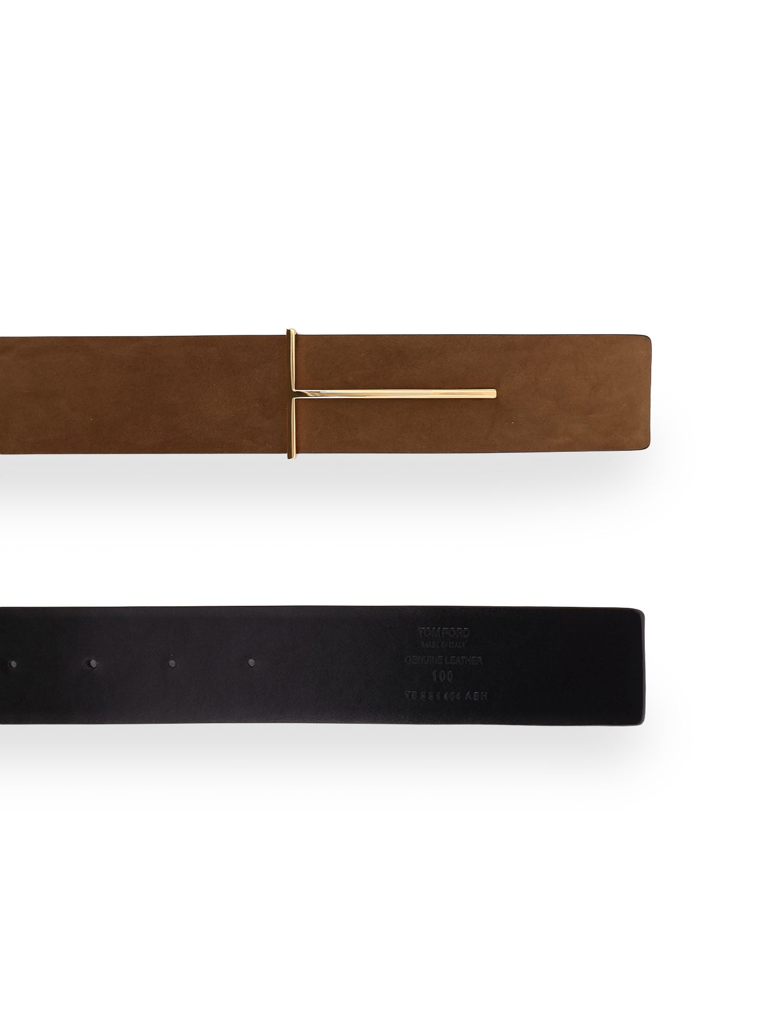 Tom Ford Belts Olivebrown Pelle