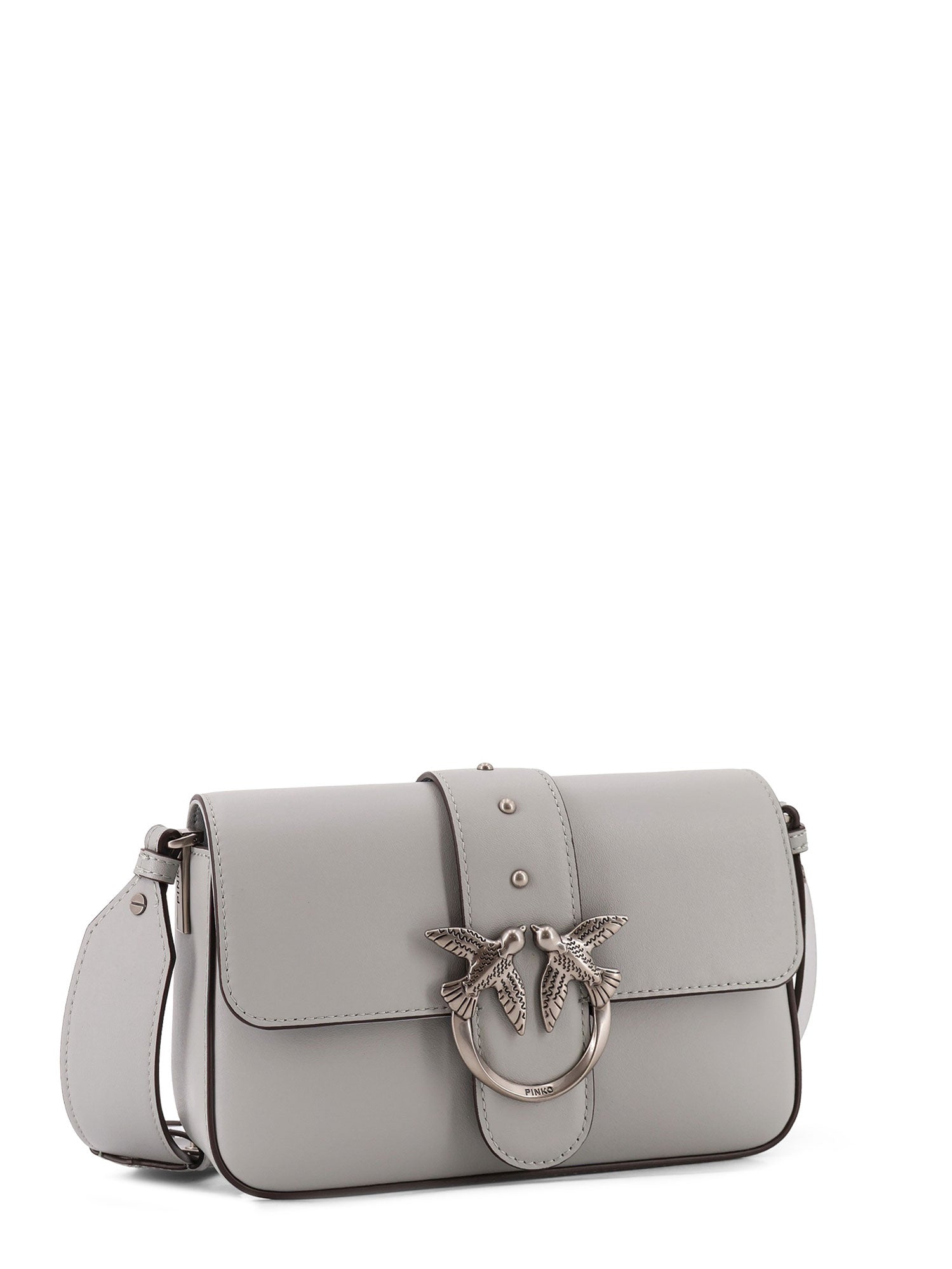 Pinko Bags Grey Pelle