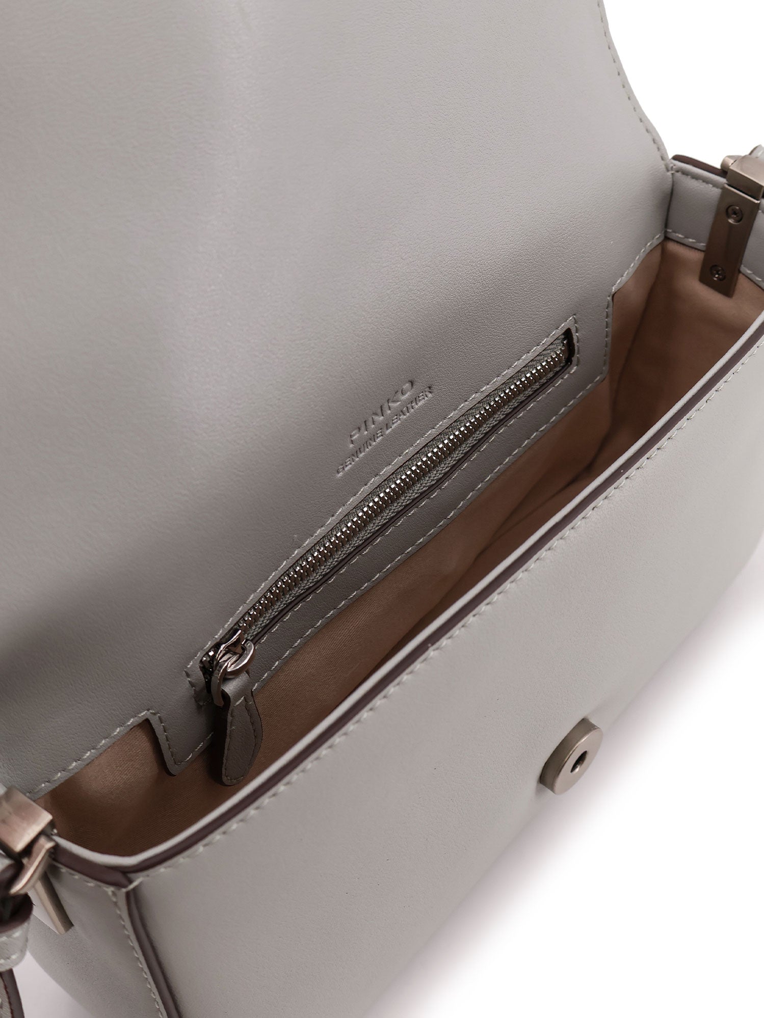 Pinko Bags Grey Pelle