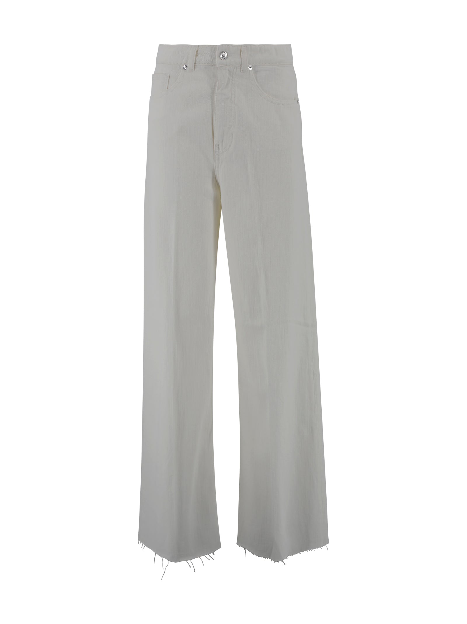 NINE IN THE MORNING Trousers Beige Cotone