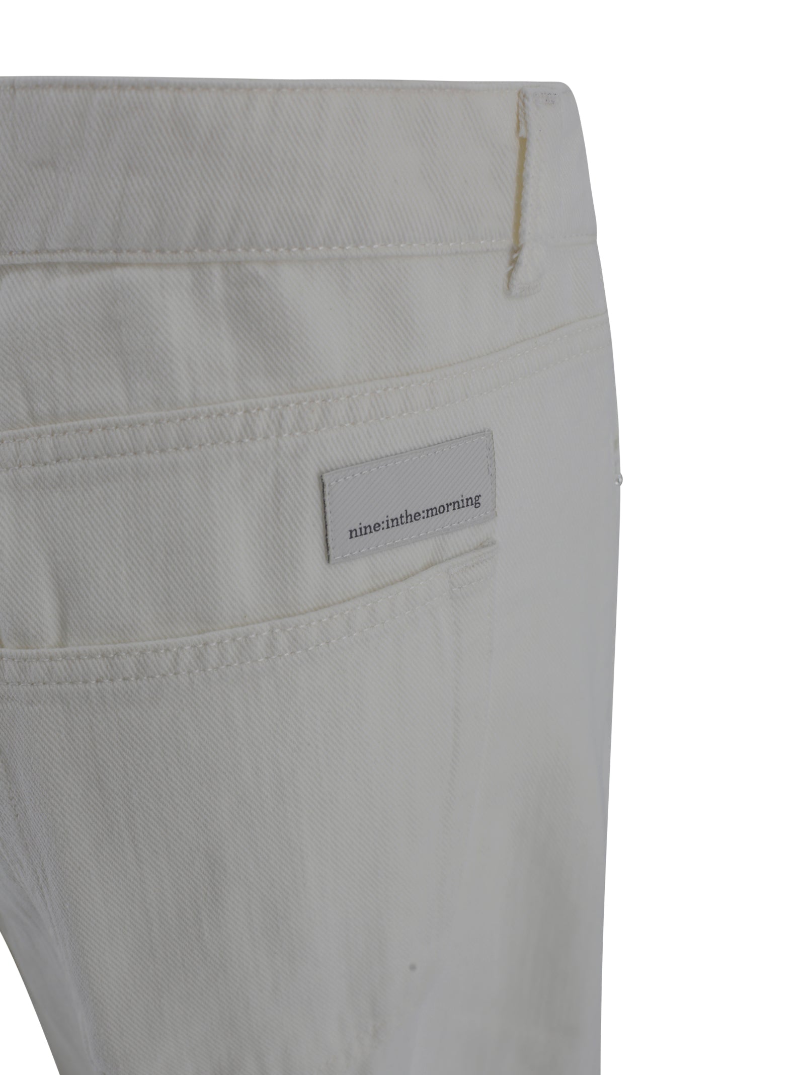 NINE IN THE MORNING Trousers Beige Cotone