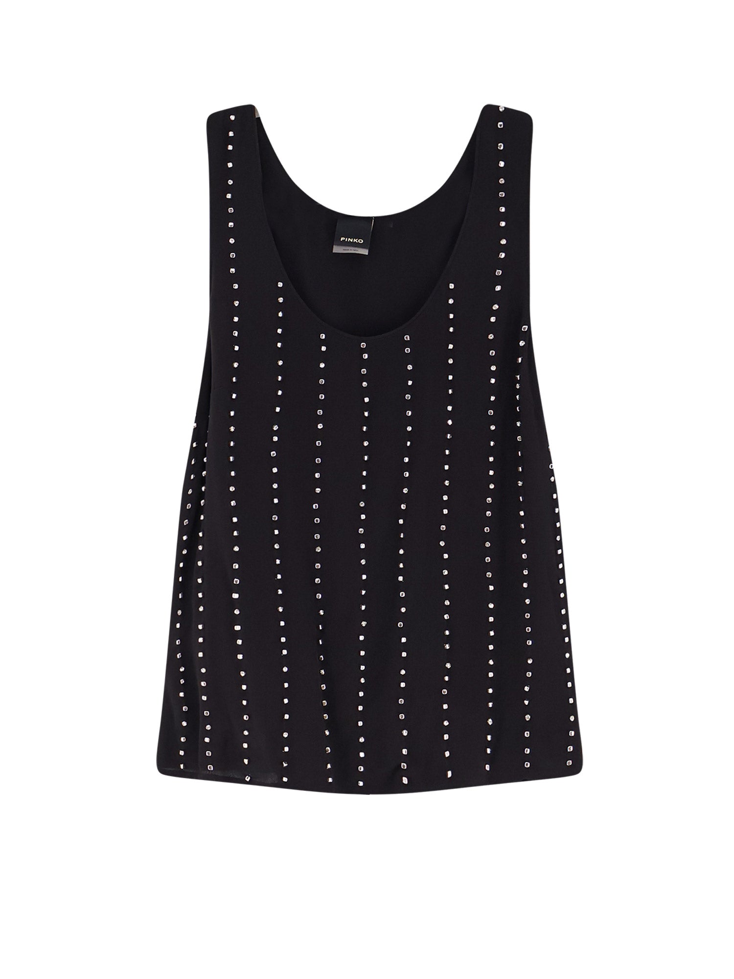 Pinko T-shirts and Polos Black Viscosa