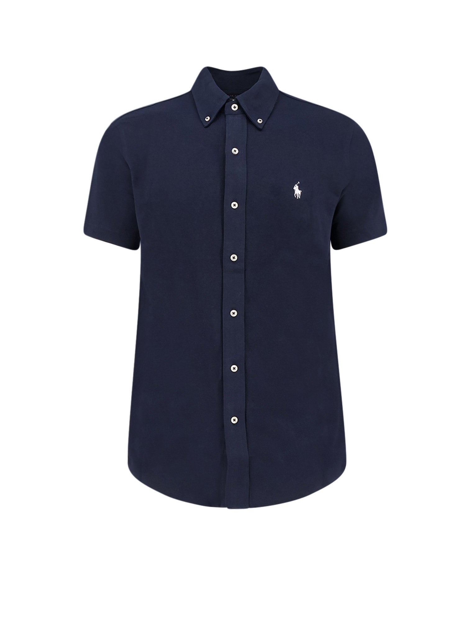 Polo Ralph Lauren Shirts Aviator Navy Cotone